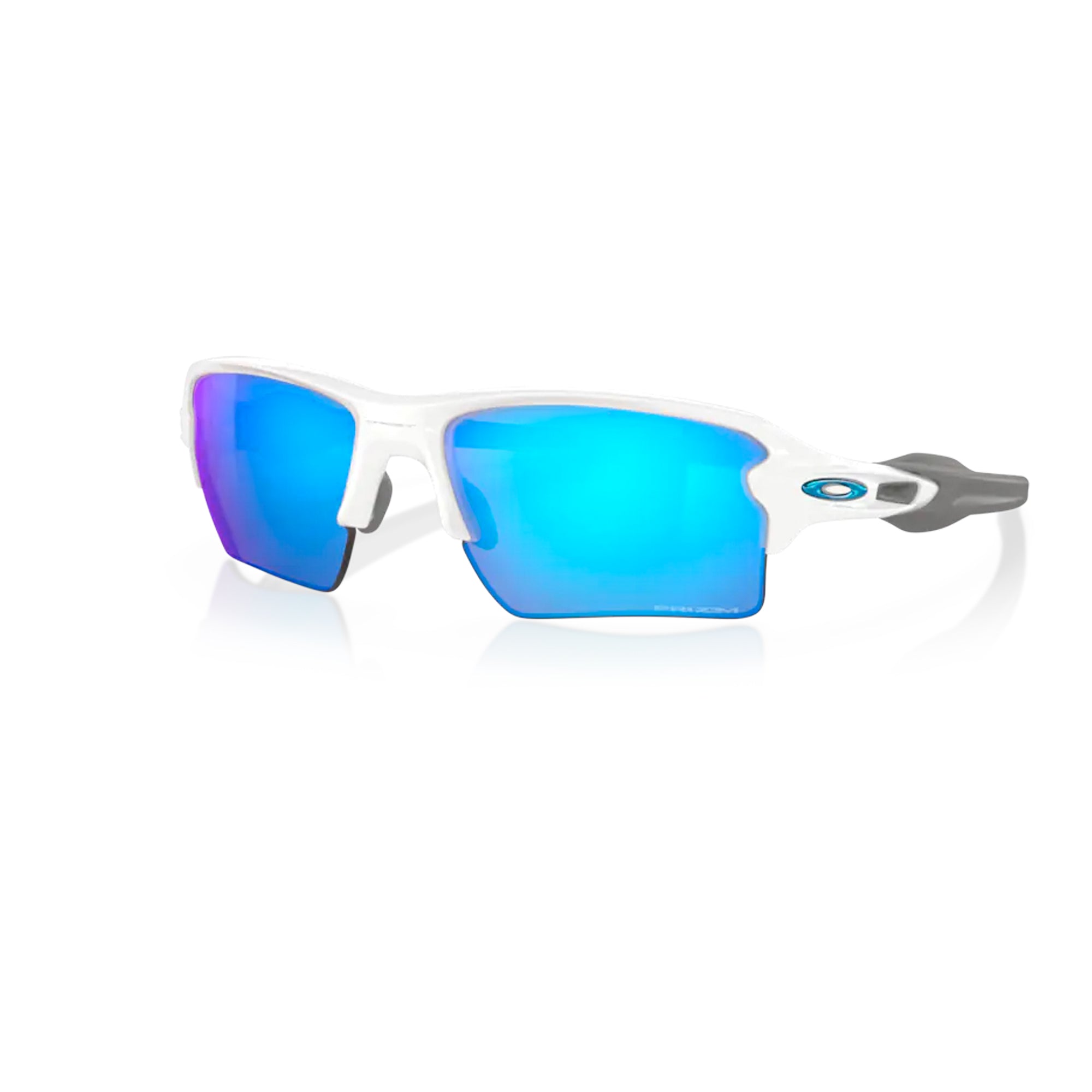 Oakley Flak 2.0 XL Men's Sunglasses - Polished White/Prizm Sapphire Polarized