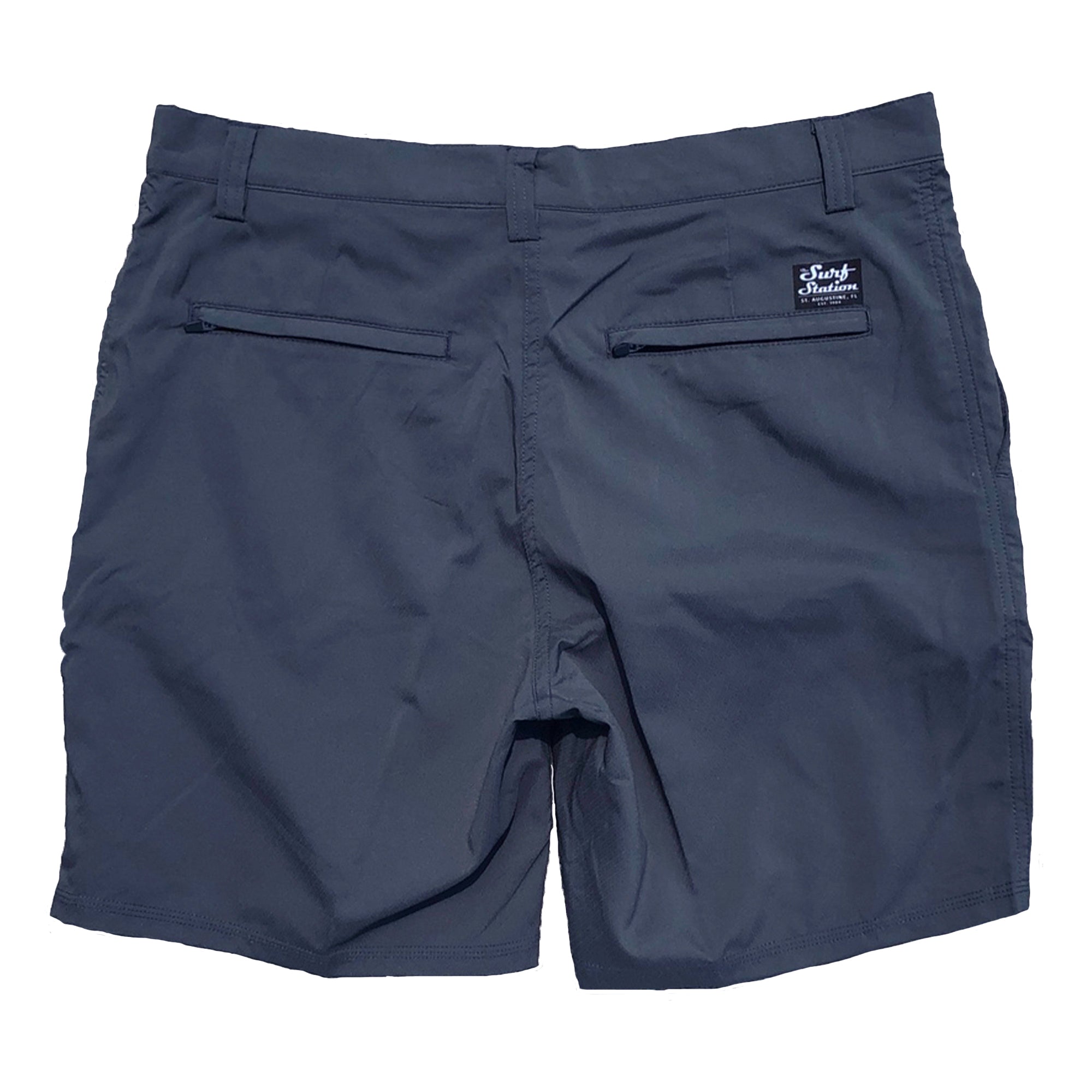 Surf Station Franklin Men's Hybrid Walkshorts - Charcoal