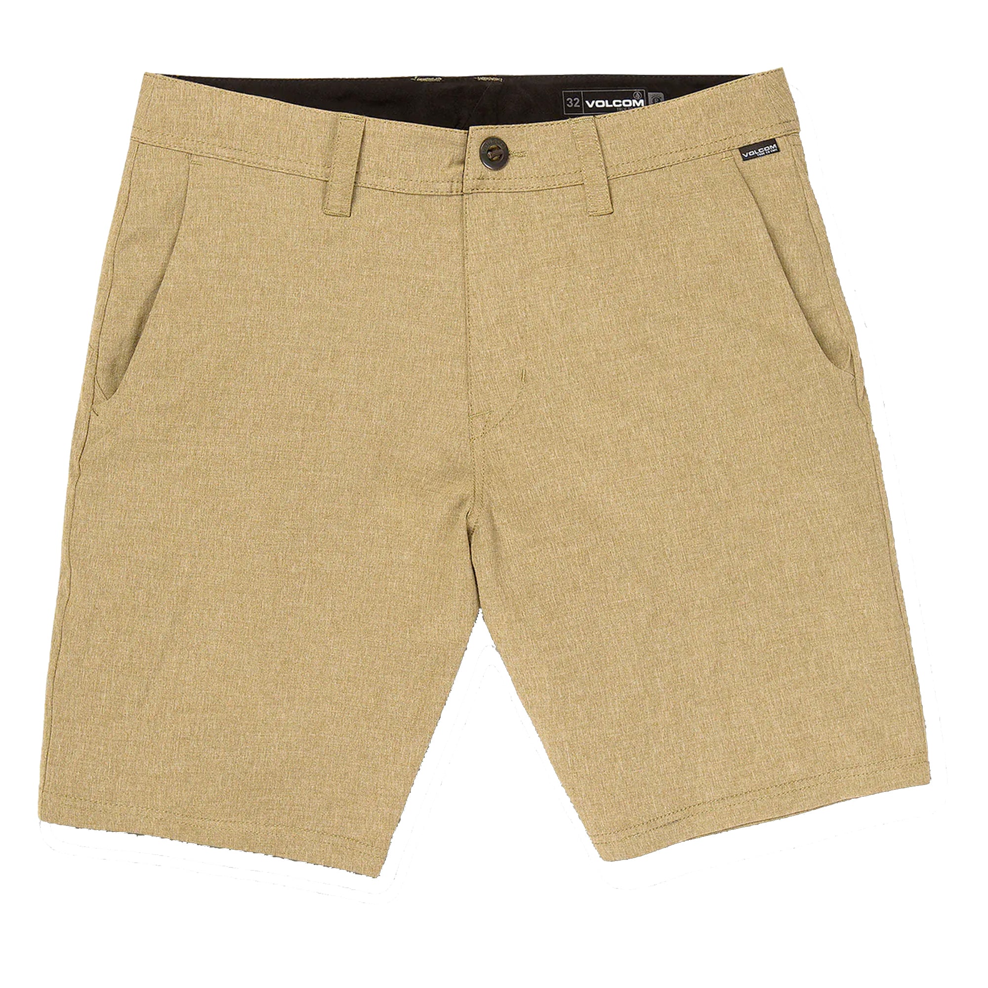 Volcom Frickin Cross Shred Static 20" Men's Walkshorts - Khaki