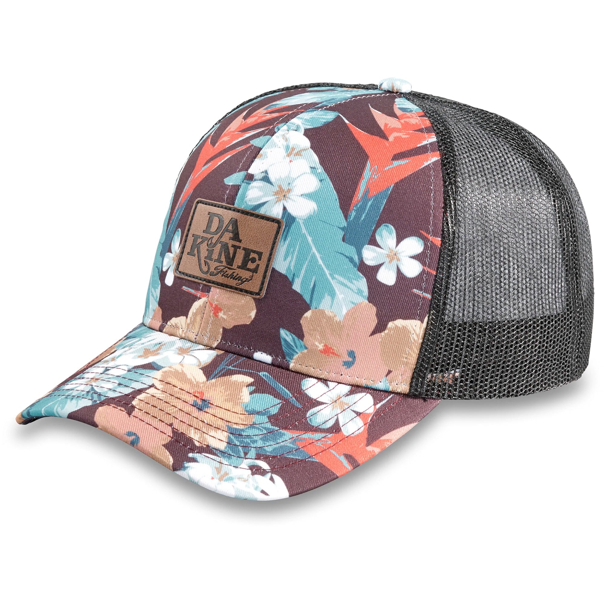 Dakine Crossing Curved Bill Trucker Hat - Full Bloom