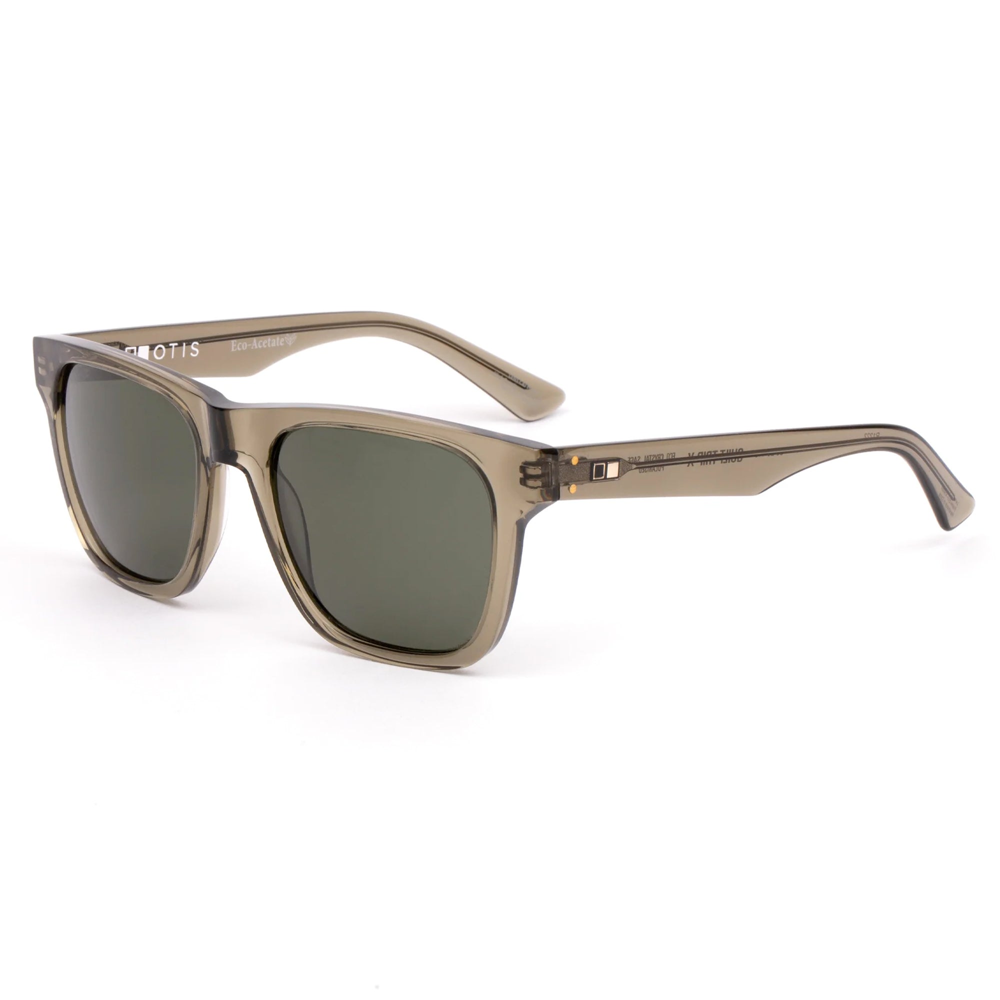 Otis Guilt Trip X Men's Sunglasses - Eco Crystal Sage/Green Polarized