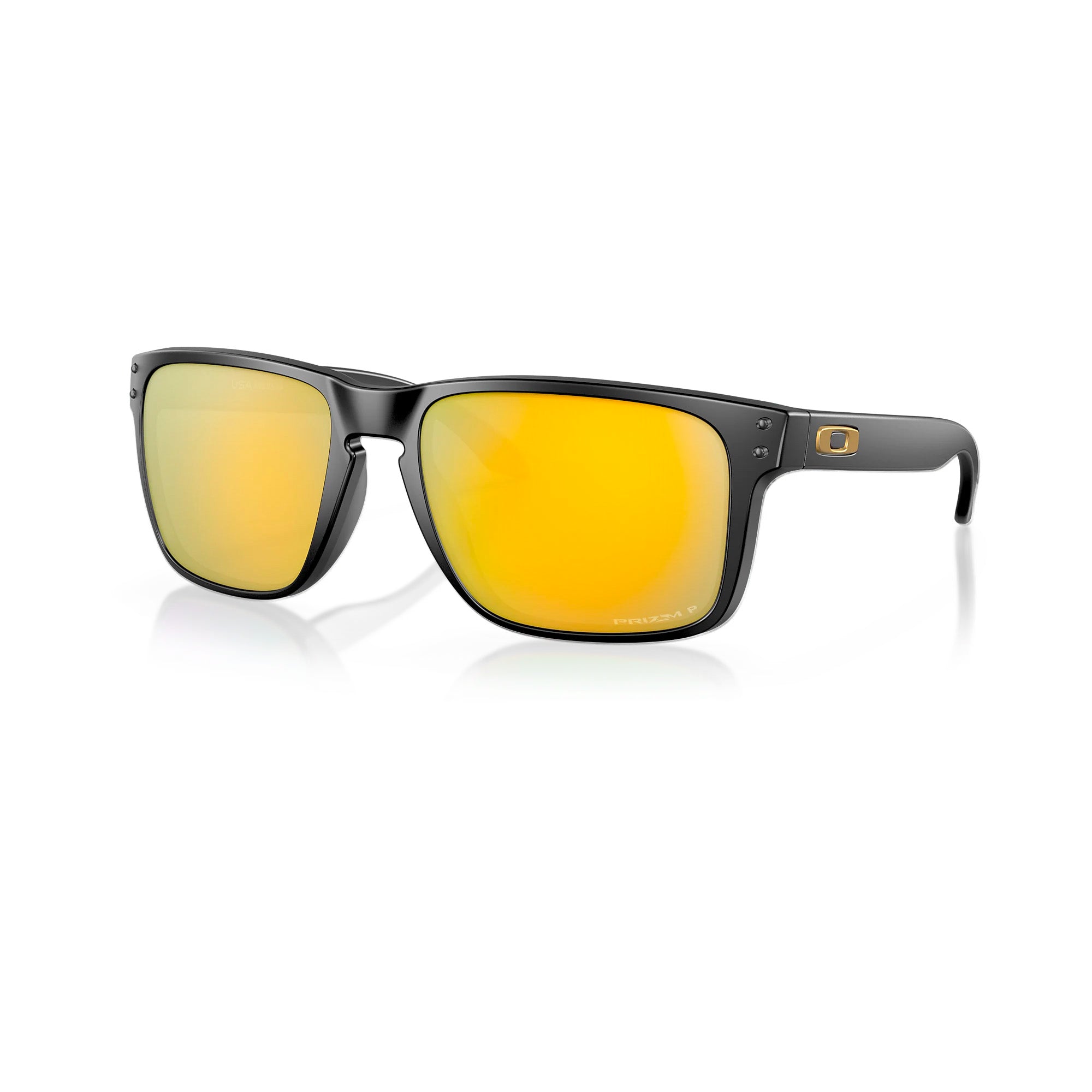 Oakley Holbrook XL Men's Sunglasses - Matte Black/Prizm 24k Polarized