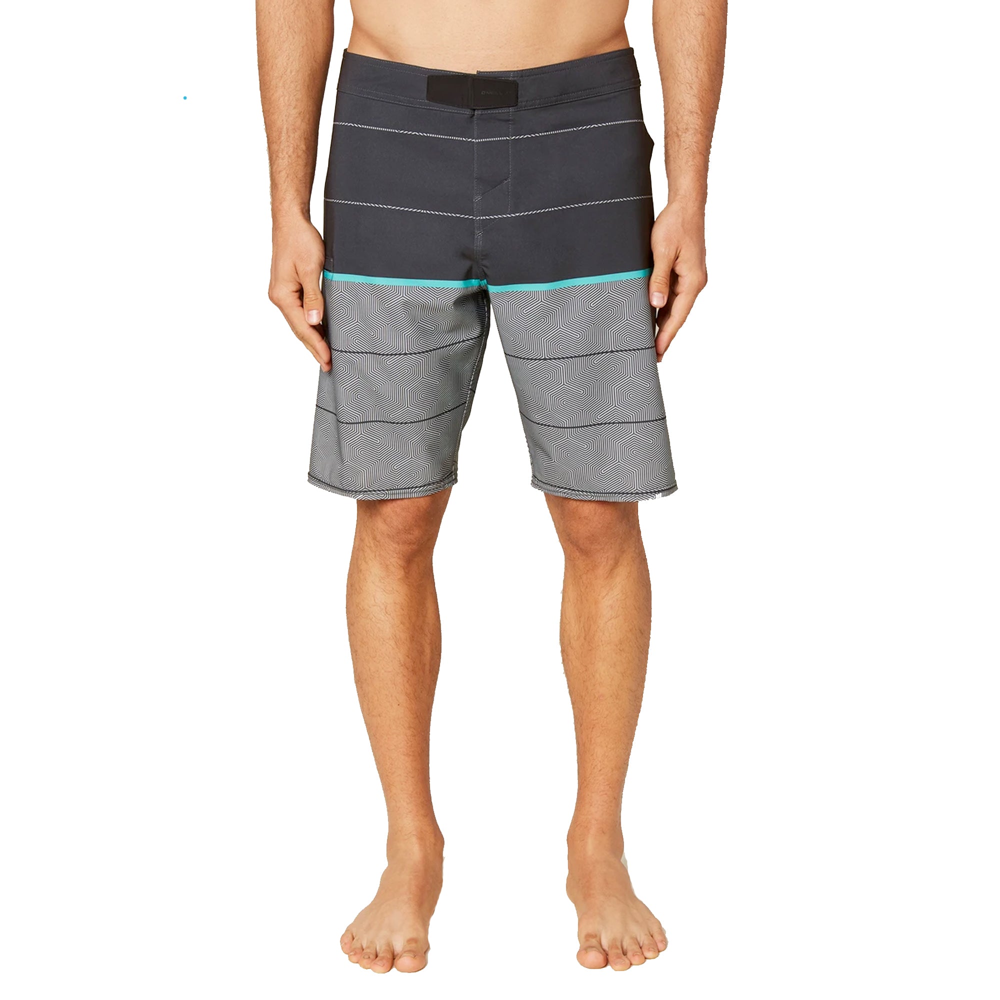 O'Neill Hyperfreak Hydro Wanderer 20" Men's Boardshorts - Graphite