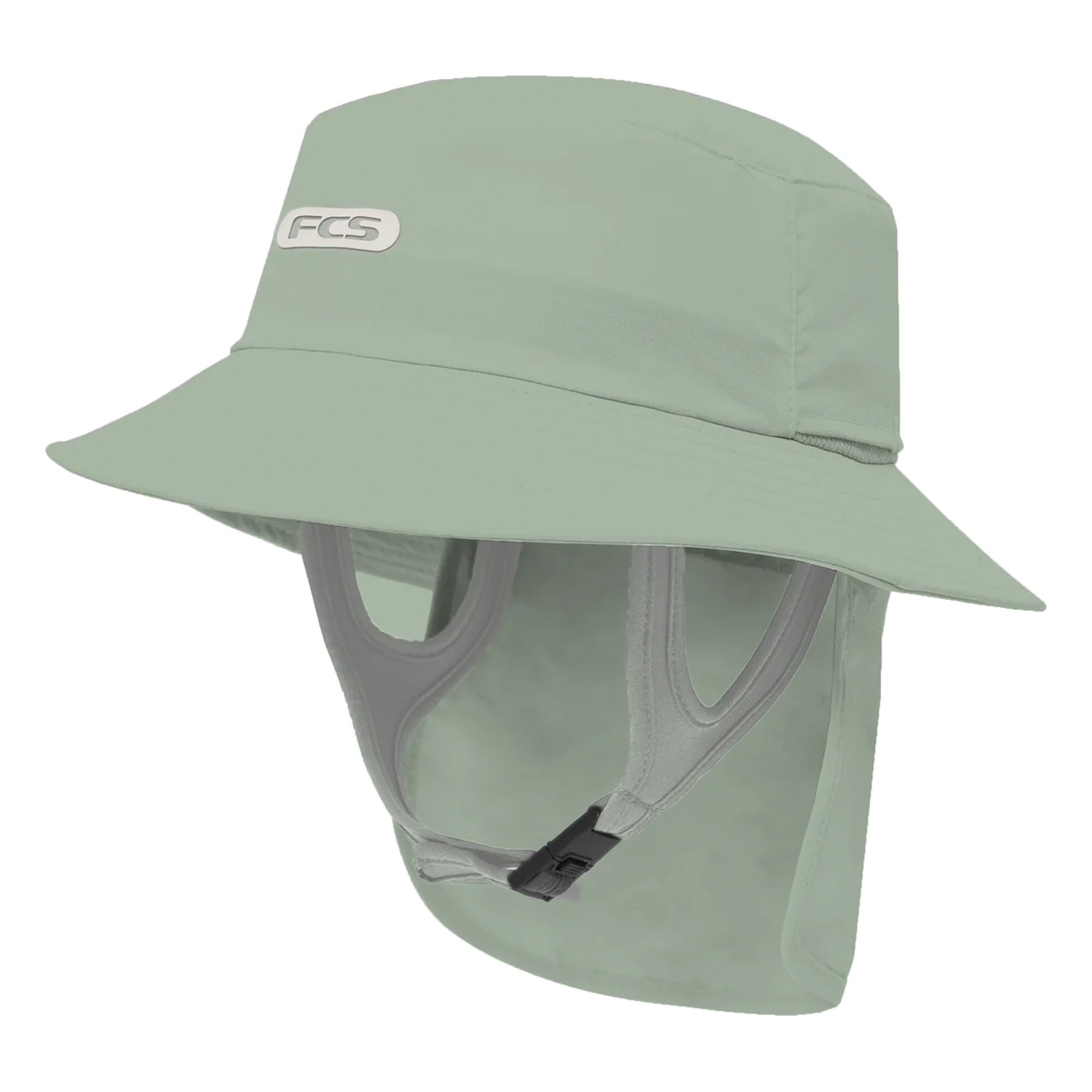 FCS Essentials Surf Bucket Hat - Iceberg Green