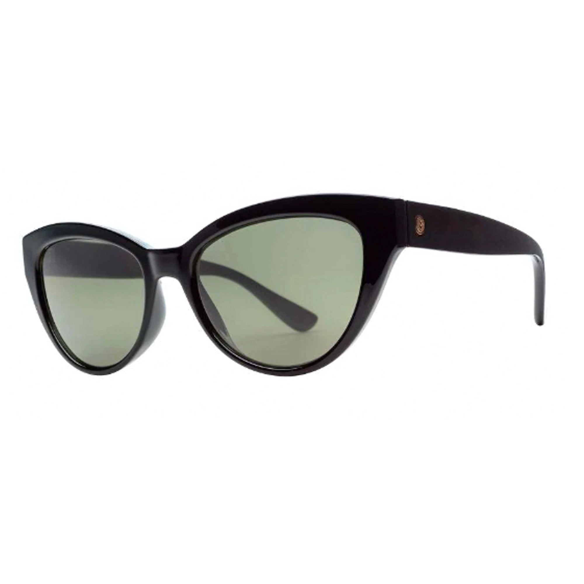 Electric Indio Women's Sunglasses - Gloss Black/Grey Polarized