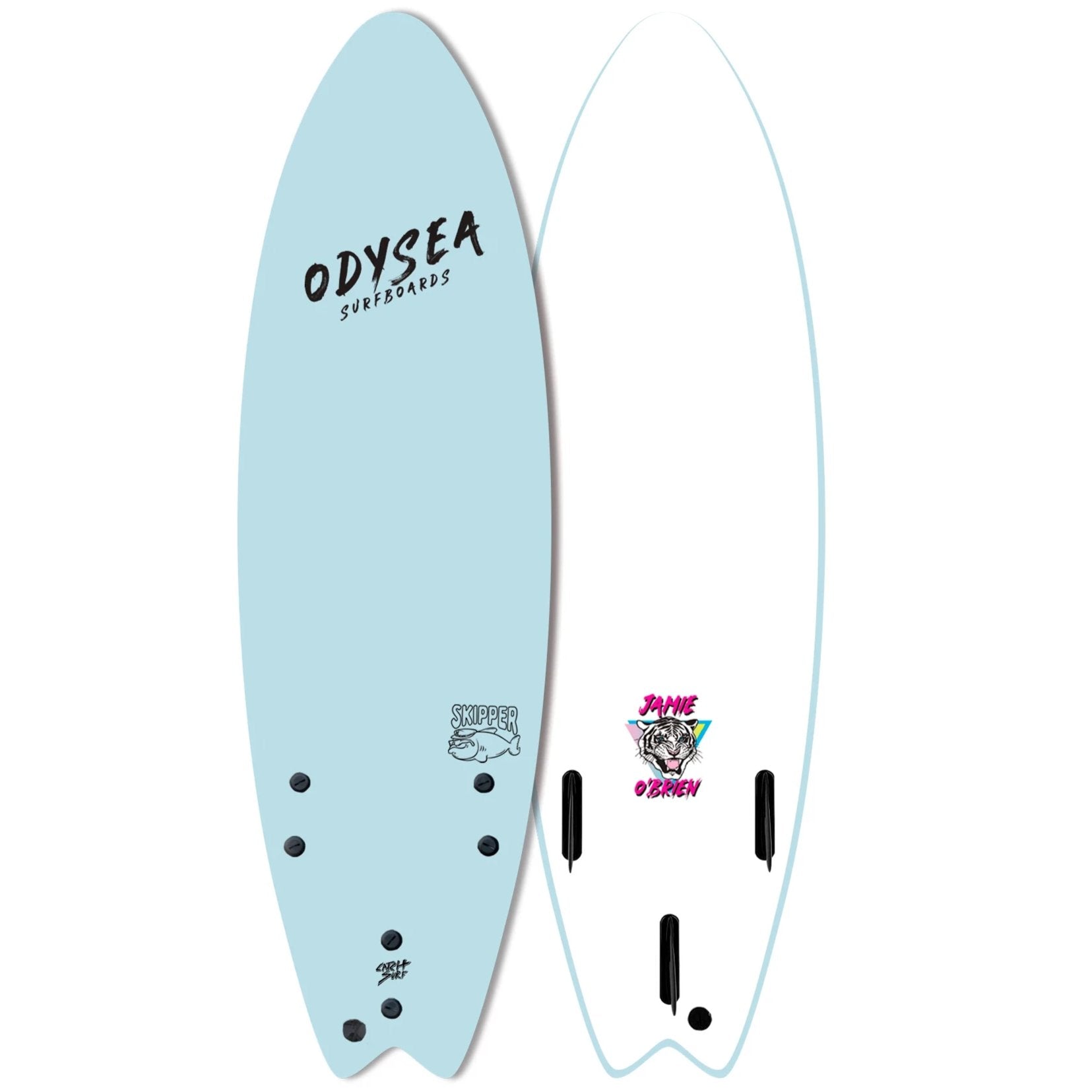 Catch Surf Odysea Skipper Basic JOB Pro Thruster 6'0 Soft Surfboard - Blue