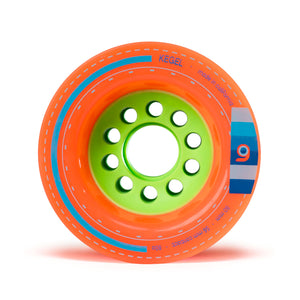 Orangatang Kegel 80mm 80a Longboard Skateboard Wheels - Orange