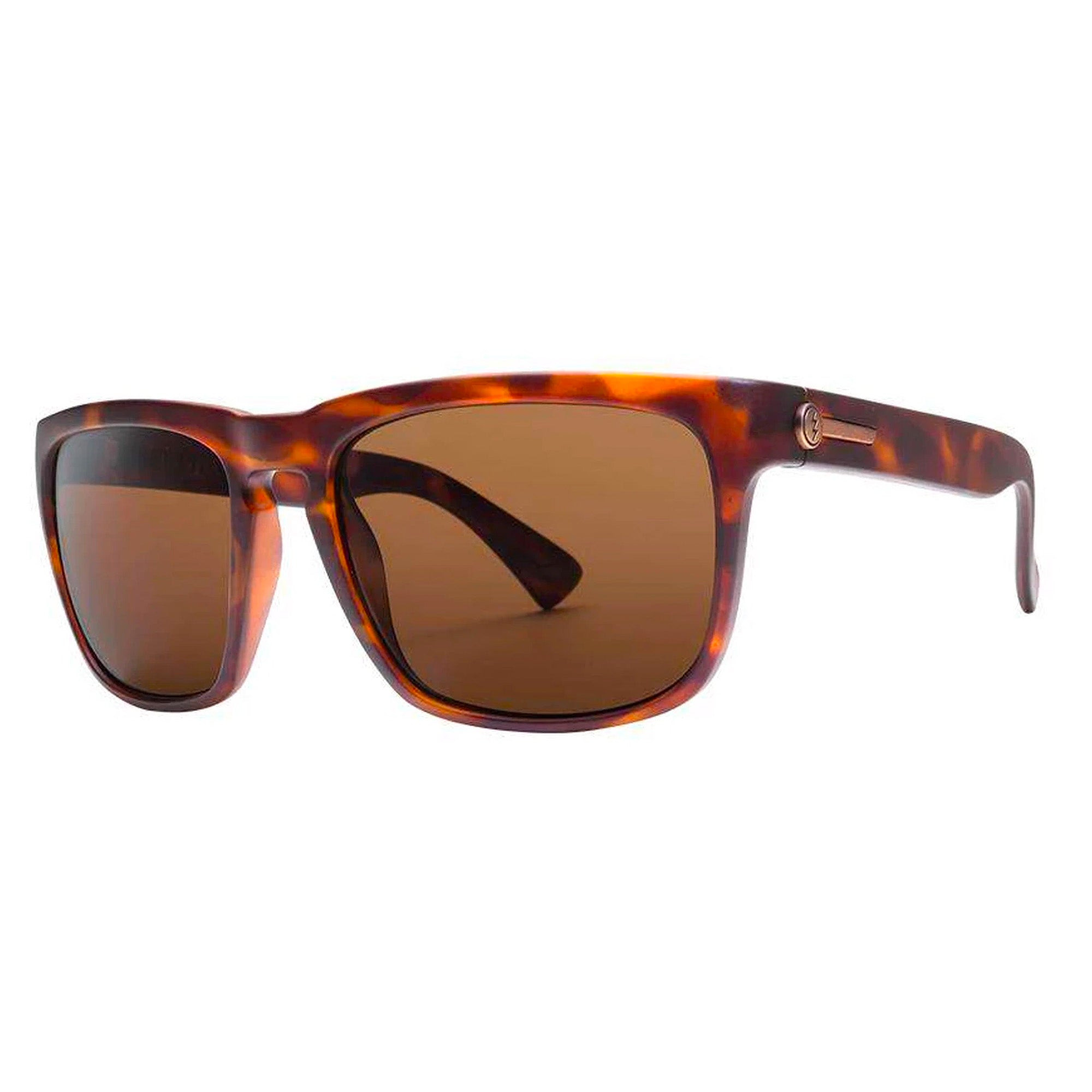 Electric Knoxville Men's Sunglasses - Matte Tortoise/Bronze Polarized