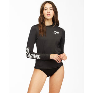 Billabong Core Loose Fit L/S Women's Rashguard - Black