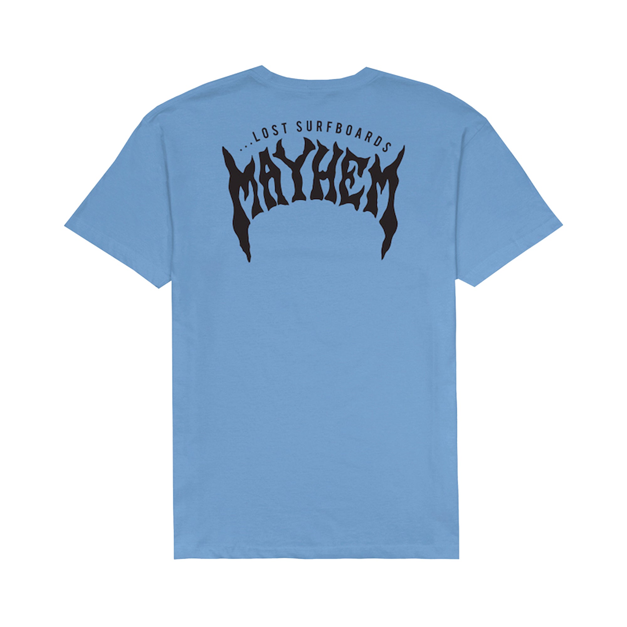 Lost Mayhem Designs Men's S/S T-Shirt - Light Blue