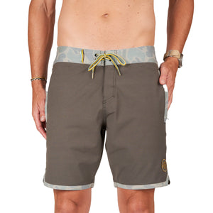 Marsh Wear Mallard Men's Boardshorts - Bark