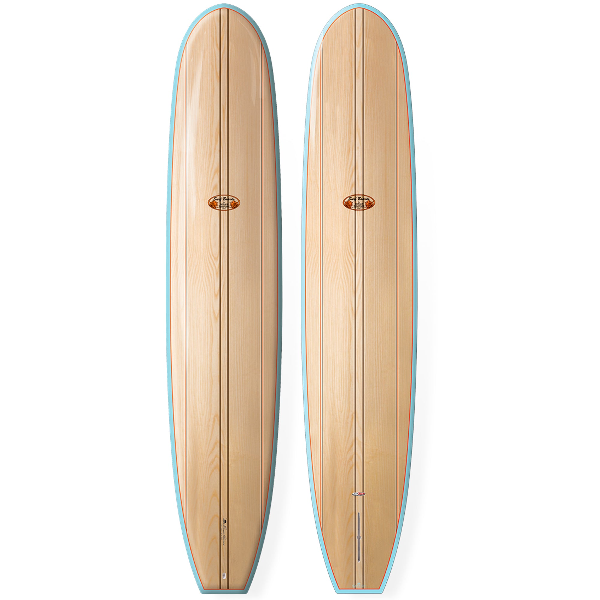 Takayama Model T Woody Tuflite 9'6 Longboard Surfboard