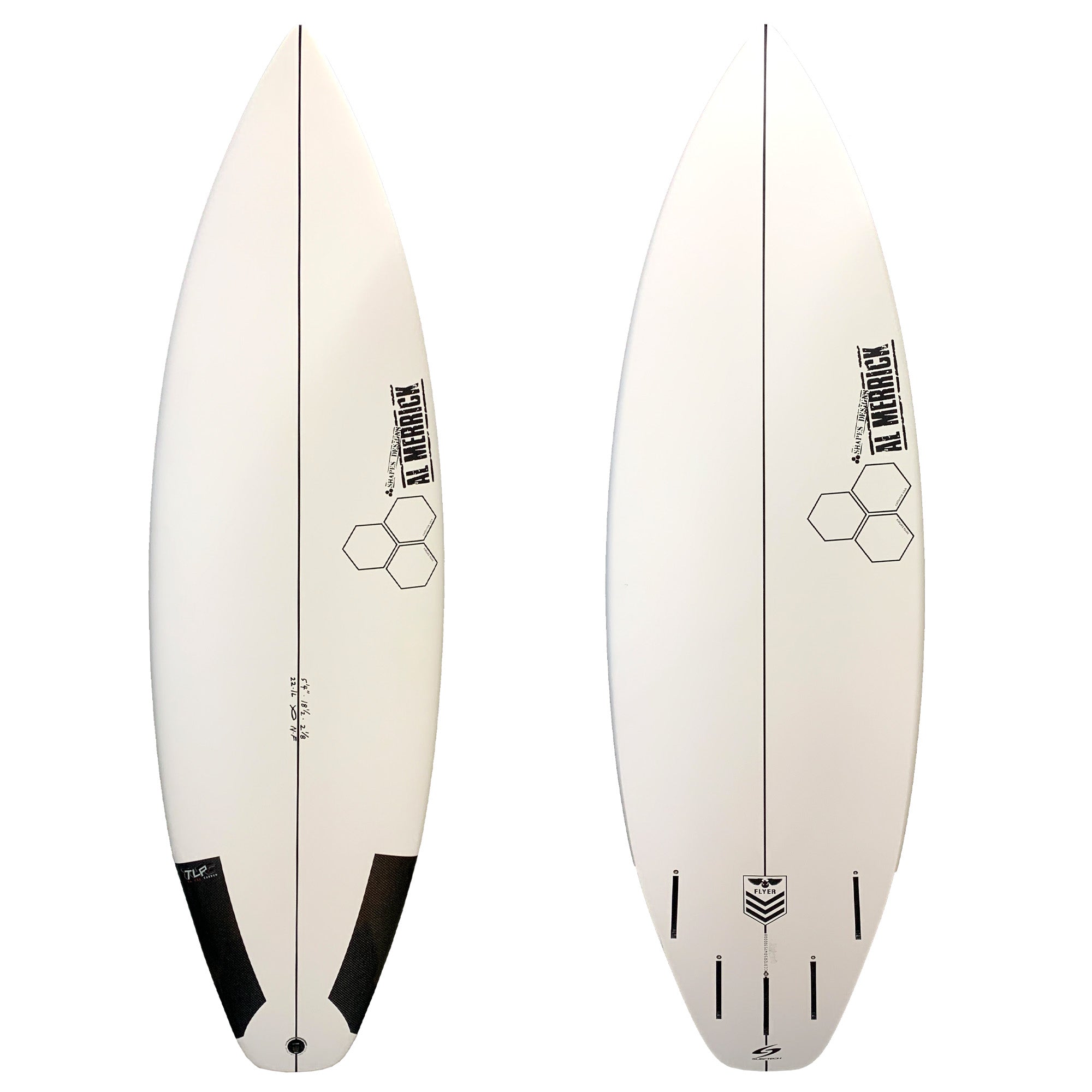 Channel Islands New Flyer TL Pro Carbon 5'4 Surfboard - Futures