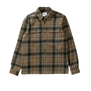 Rhythm Check Men's L/S Flannel - Olive