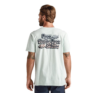 Roak Open Roads Type Men's S/S T-Shirt - Spray Green