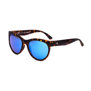 Otis Aerial Men's Sunglasses - Matte Honey Tortoise/LIT Mirror Blue Polarized