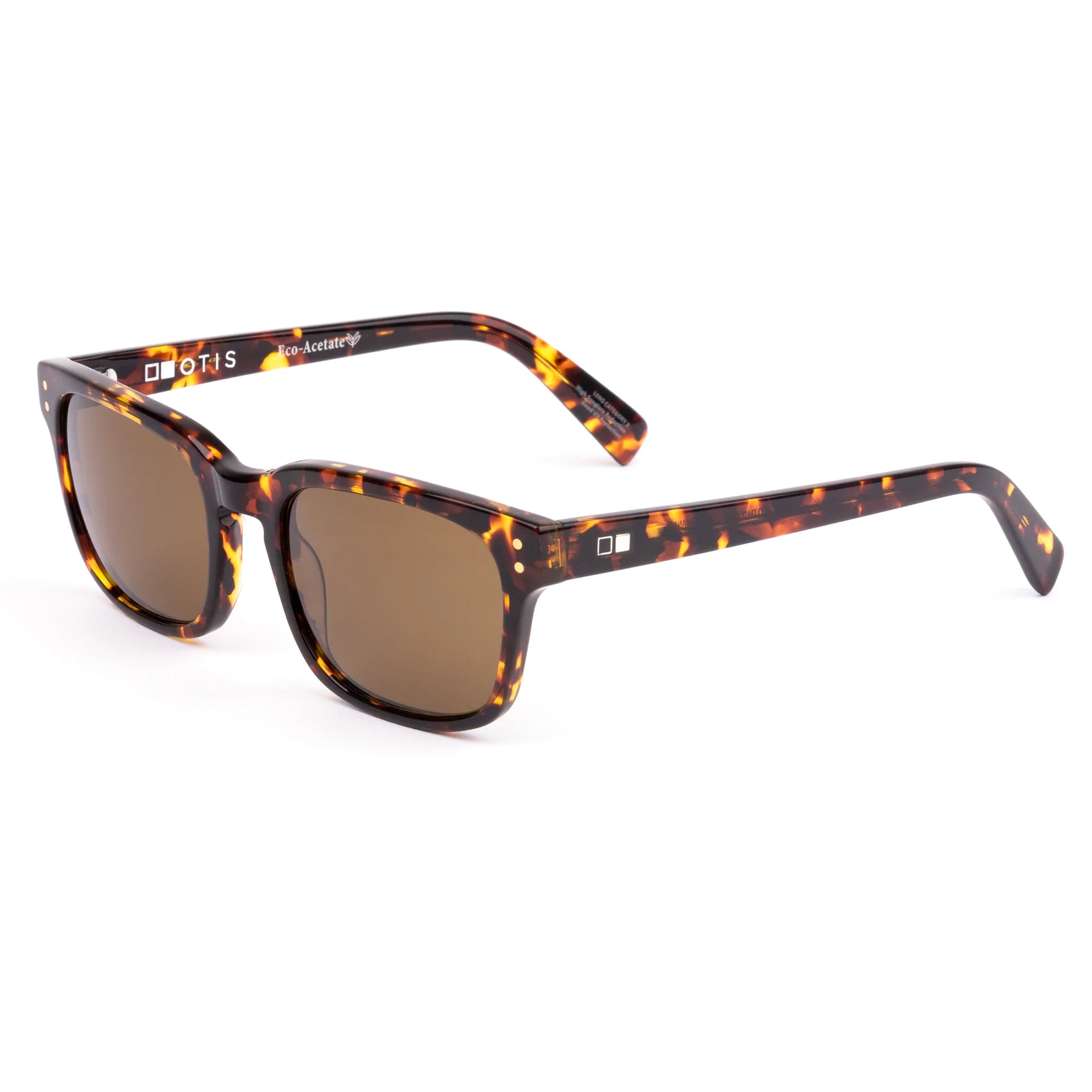 Otis Time Horizon Women's Sunglasses - Eco Havana Sun/Brown Polarized