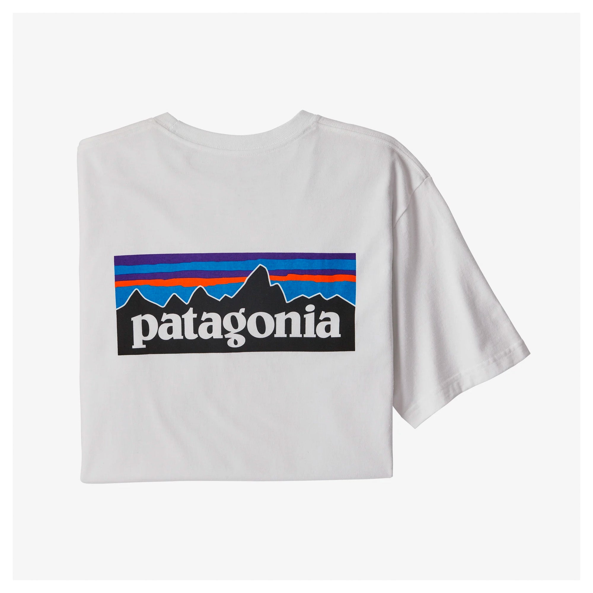 Patagonia P-6 Logo Responsibili-Tee Men's S/S T-Shirt - White