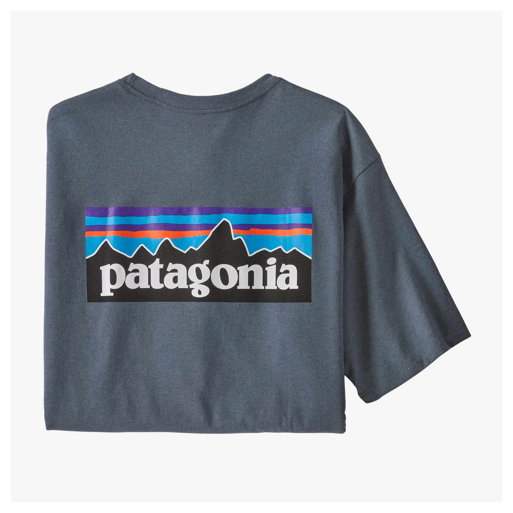 Patagonia P-6 Logo Responsibili-Tee Men's S/S T-Shirt - Plume Grey