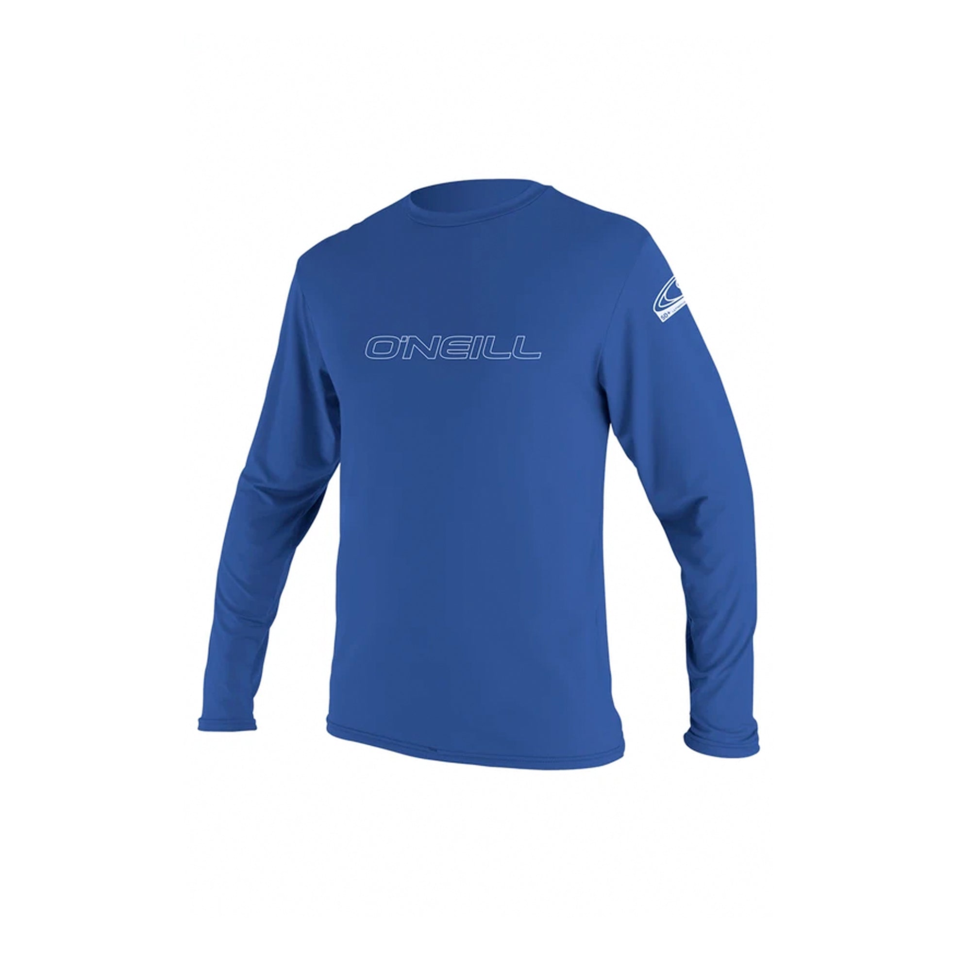 O'Neill Basic Skins L/S Youth Boy's Loose Fit Rashguard - Pacific