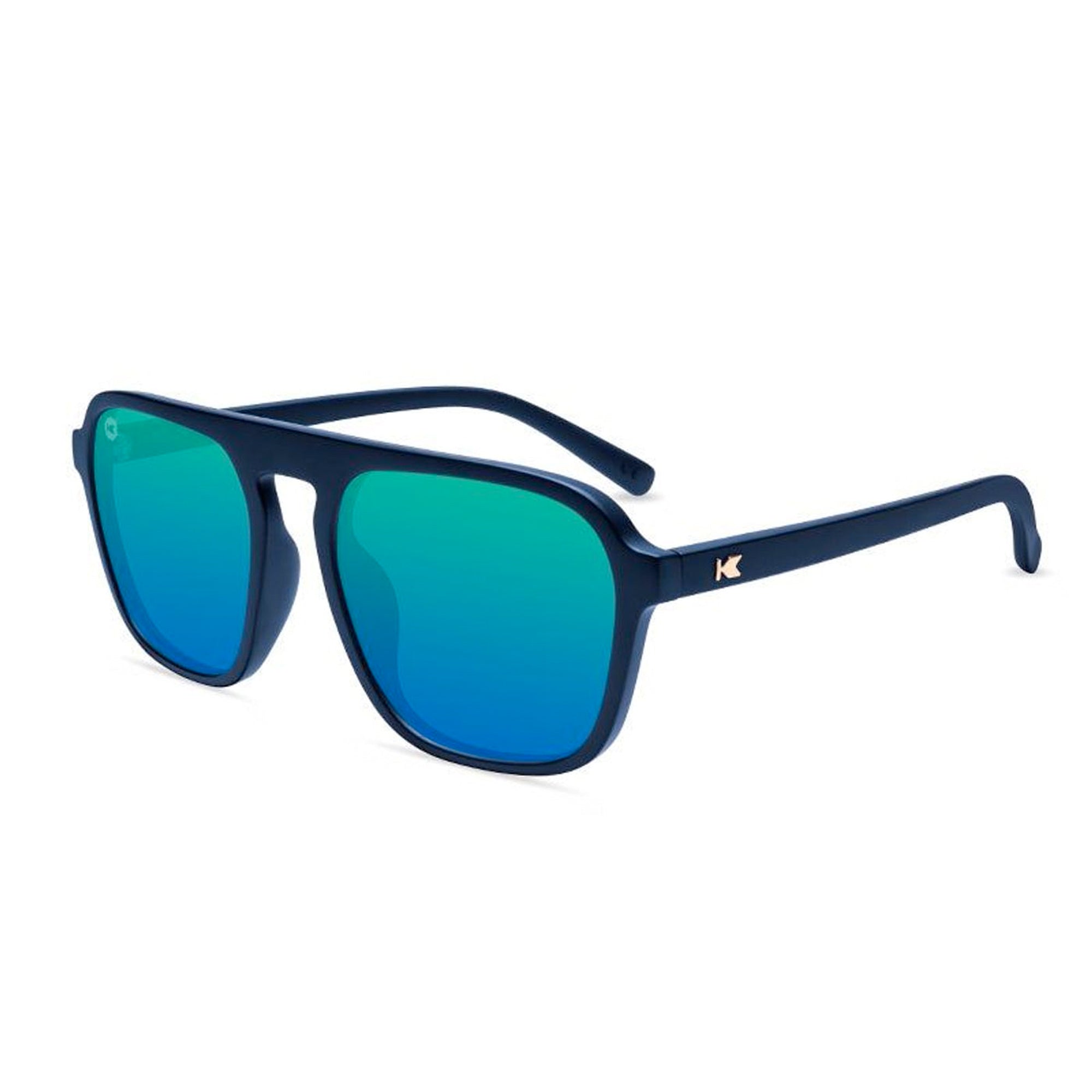 Knockaround Pacific Palisades Men's Polarized Sunglasses - Rubberized Navy Rider