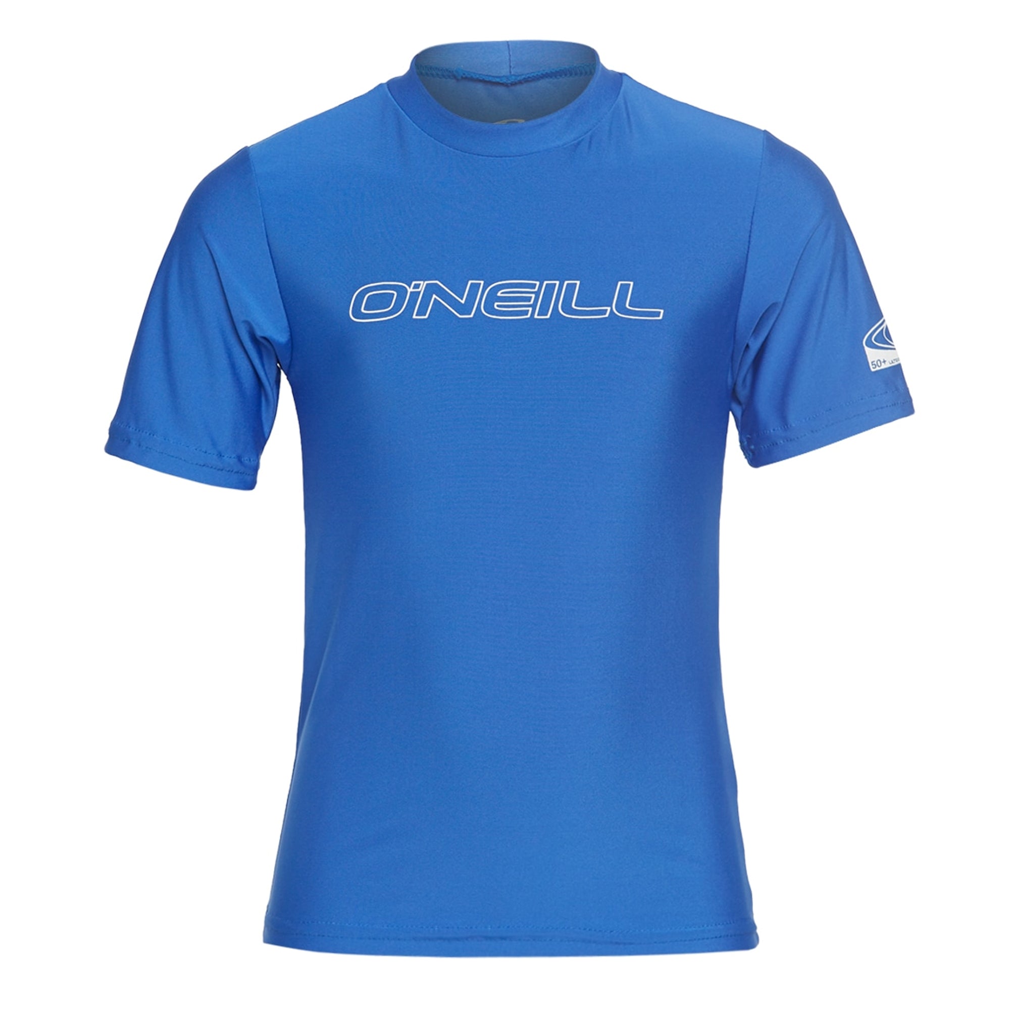 O'Neill Basic Skins S/S Youth Boy's Loose Fit Rashguard - Pacific