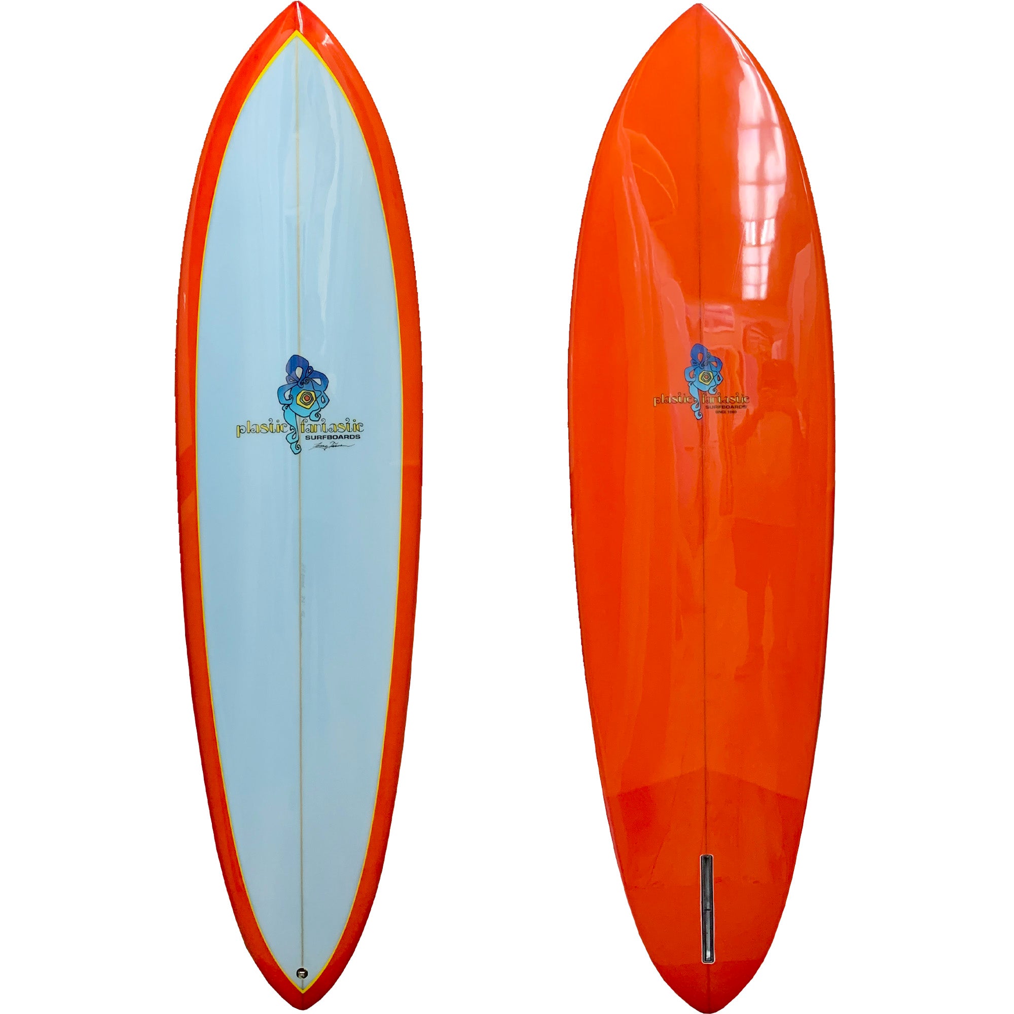 Plastic Fantastic Single Fin 7'2 Surfboard