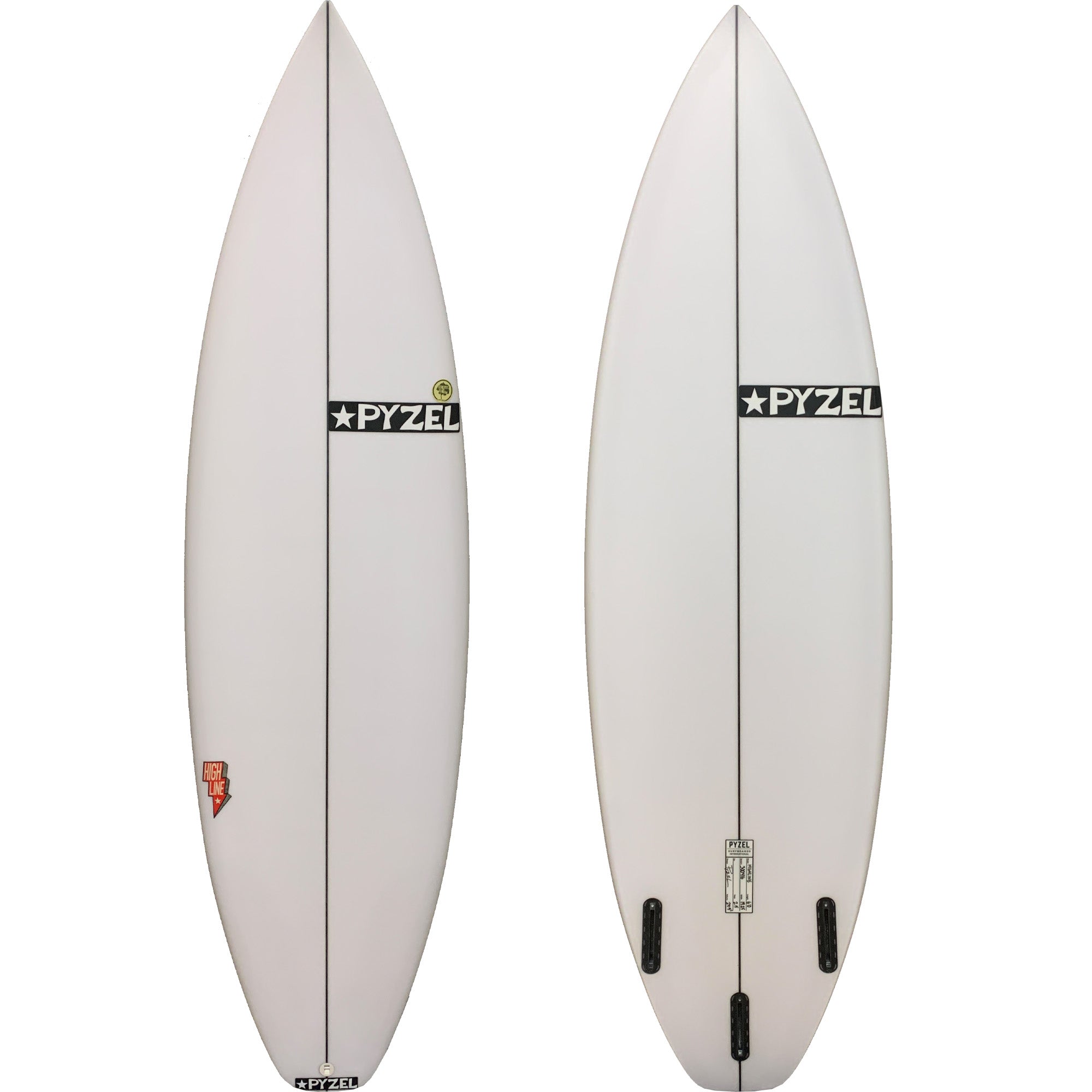 Pyzel Highline 6'2 Surfboard - Futures