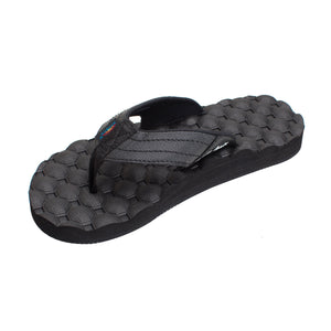 Rainbow Holoholo Gerry Lopez Signature Men's Sandals - Black