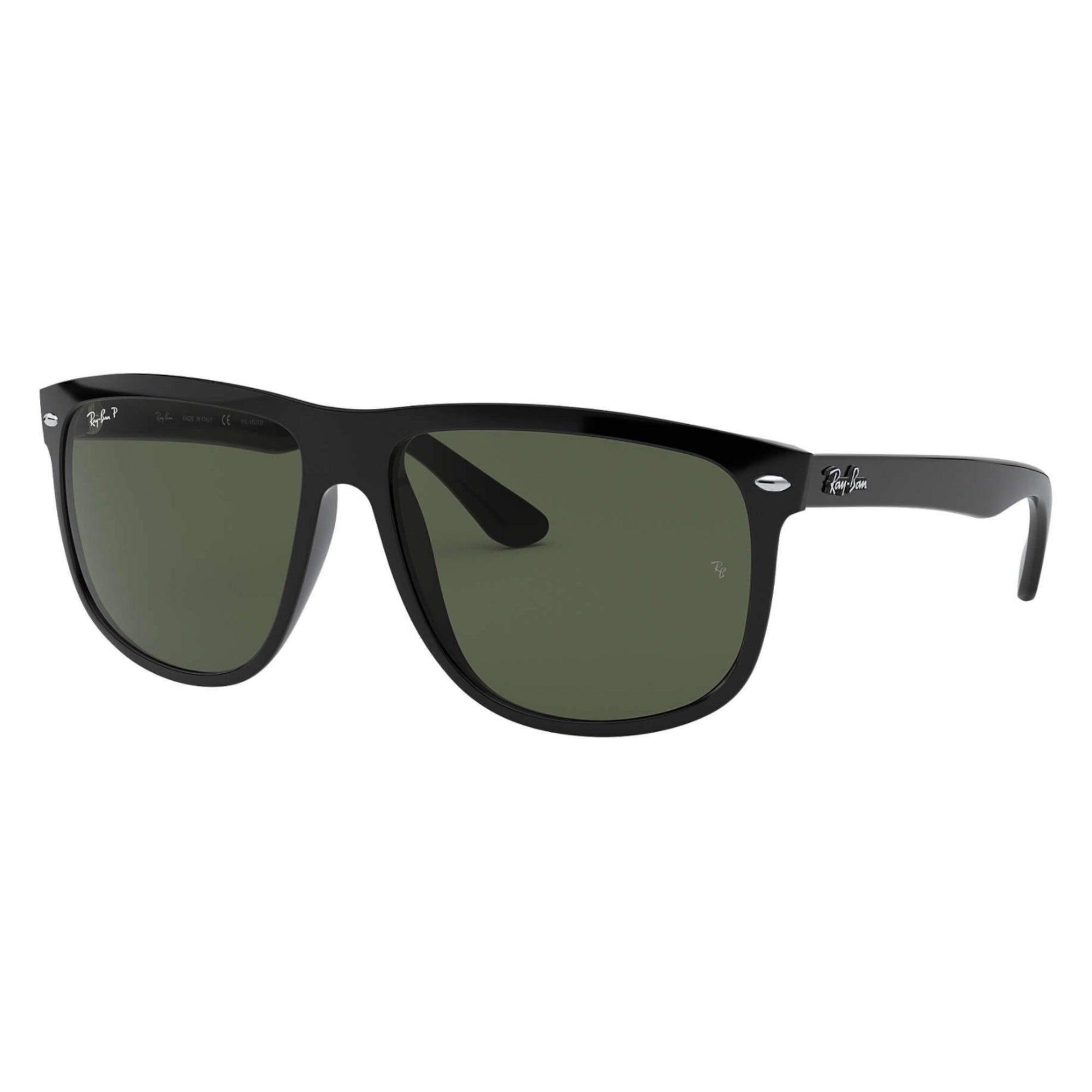 Ray-Ban Boyfriend Classic Women's Sunglasses - Black/Dark Green