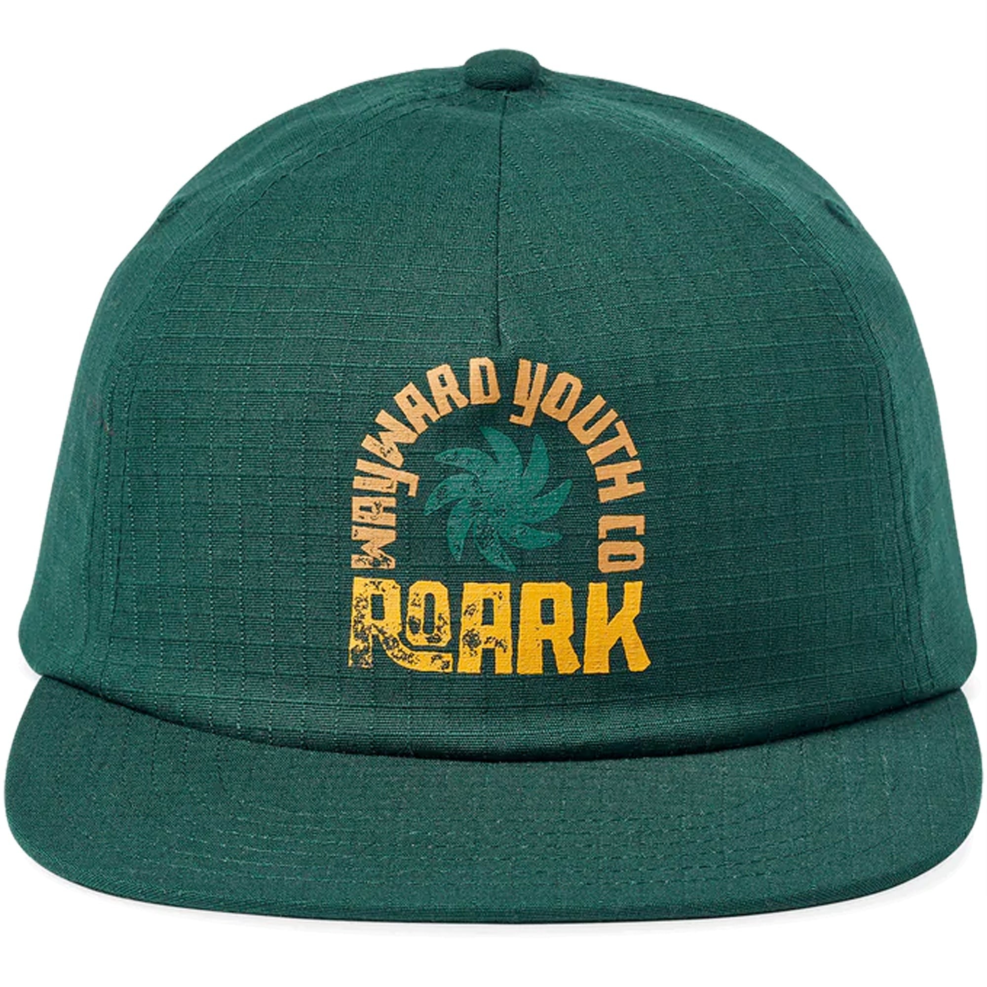 Roark Wayward Youth 5 Panel Strapback Hat - Green