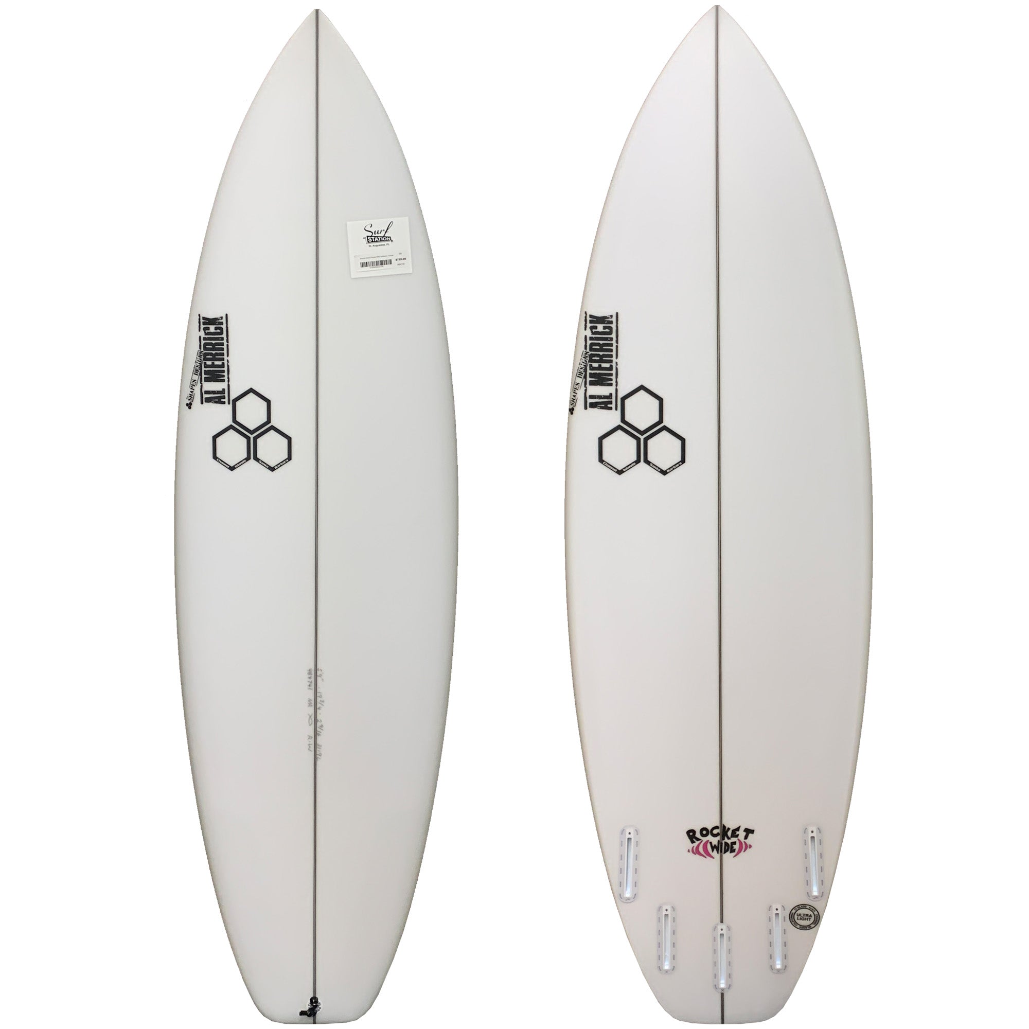 Channel Islands Rocket Wide Squash Surfboard - Futures