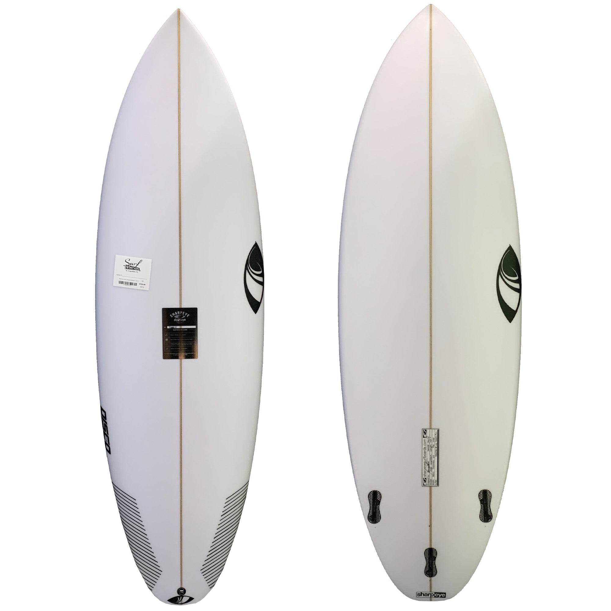 Sharp Eye Disco Cheater 6'2 Surfboard - FCS II