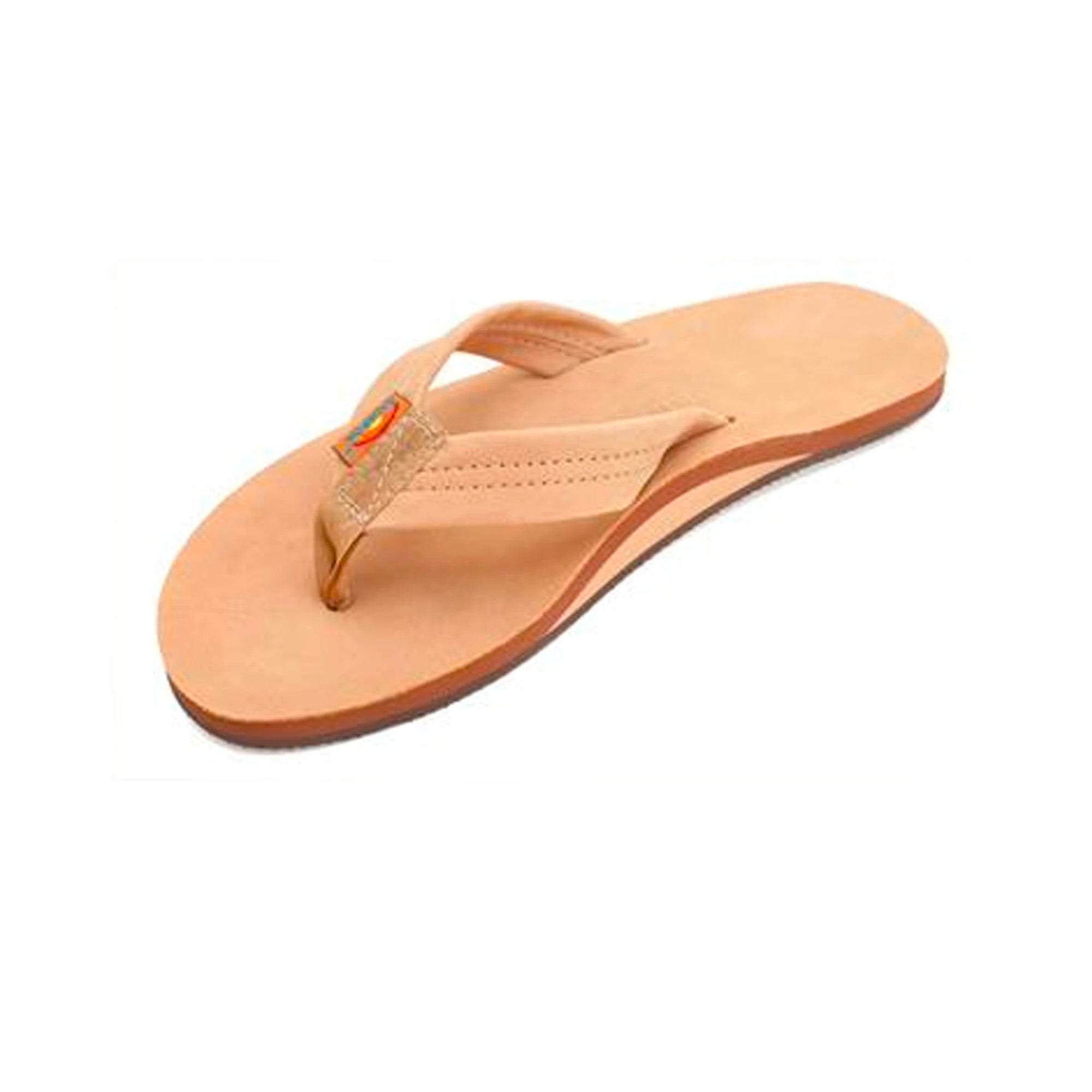 Rainbow Single Premier Leather Men's Sandals - Sierra Brown