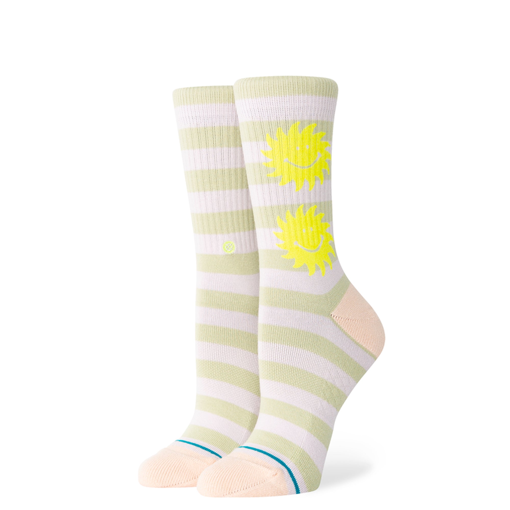 Stance Smiley Crew Women's Socks - Rays