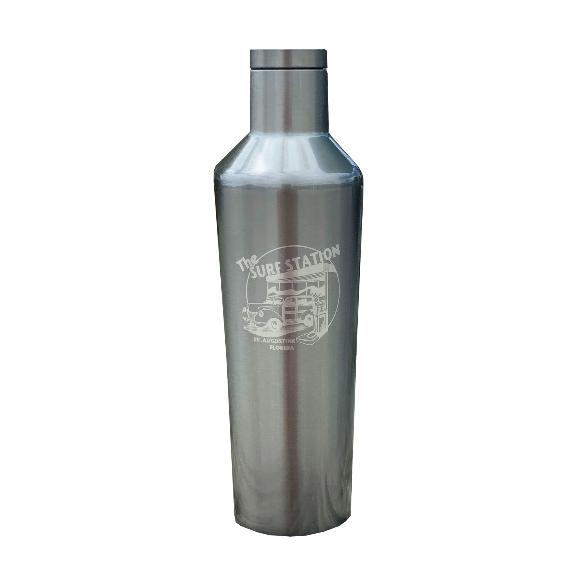 Corkcicle x Surf Station 16oz Canteen - Gunmetal