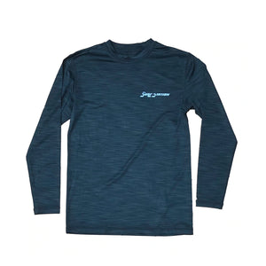 Surf Station Hybrid Team Youth Boy's L/S Rashguard