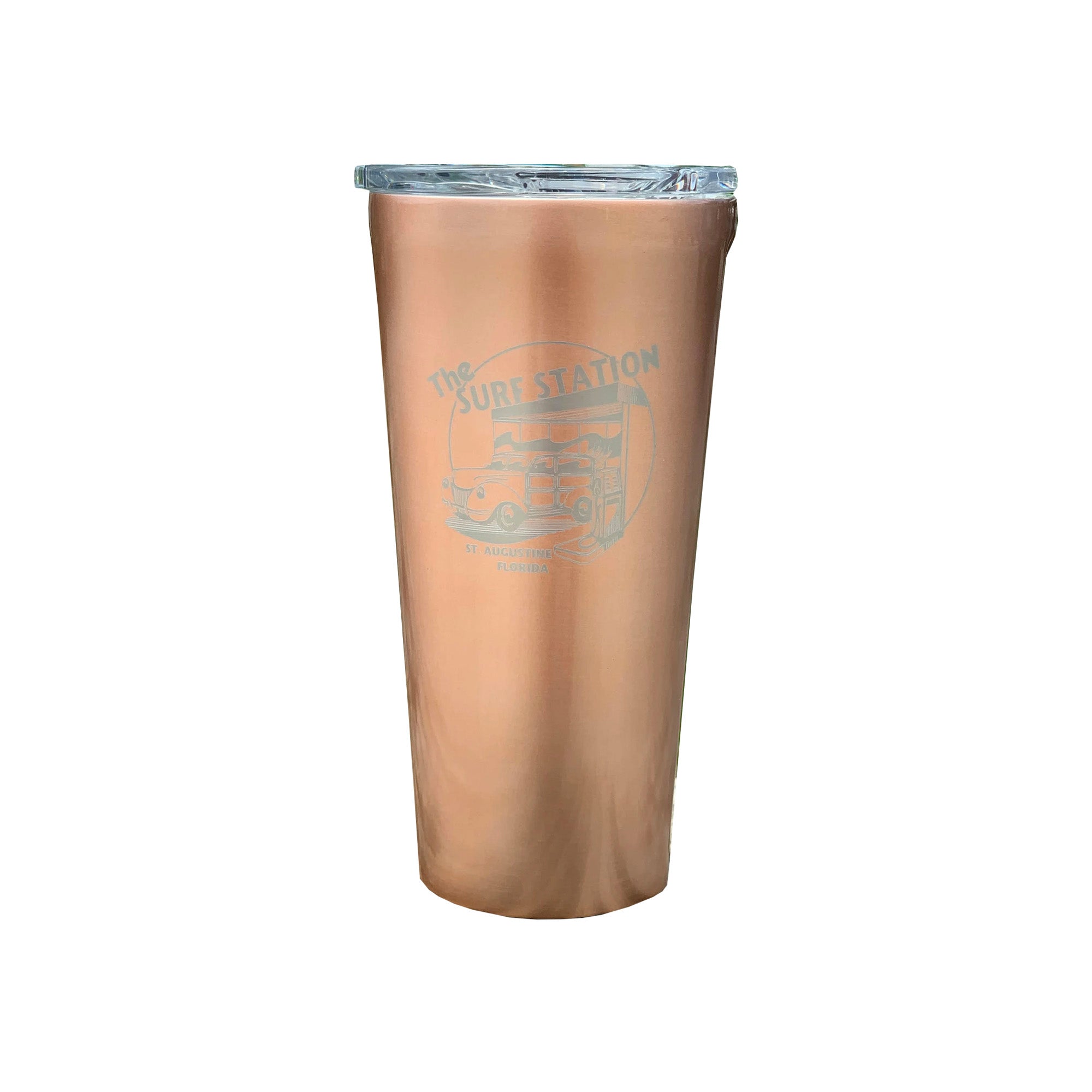 Surf Station Tumbler 16oz Cup - Copper