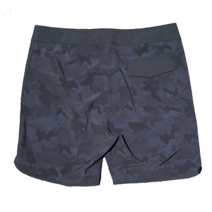 Surf Station Camo Print Men's Boardshorts - Blue Camo