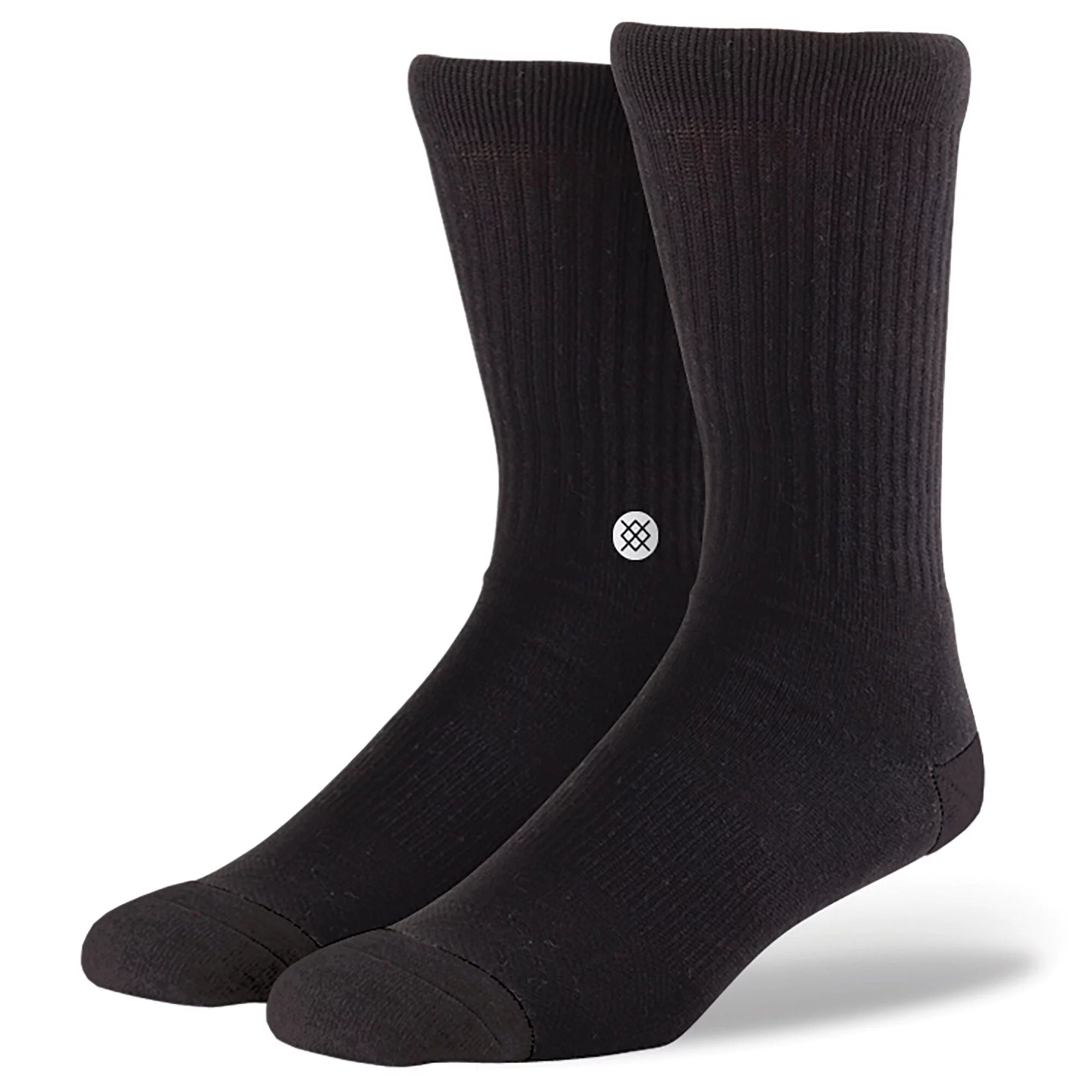 Stance Icon 3-Pack Men's Crew Socks - Black