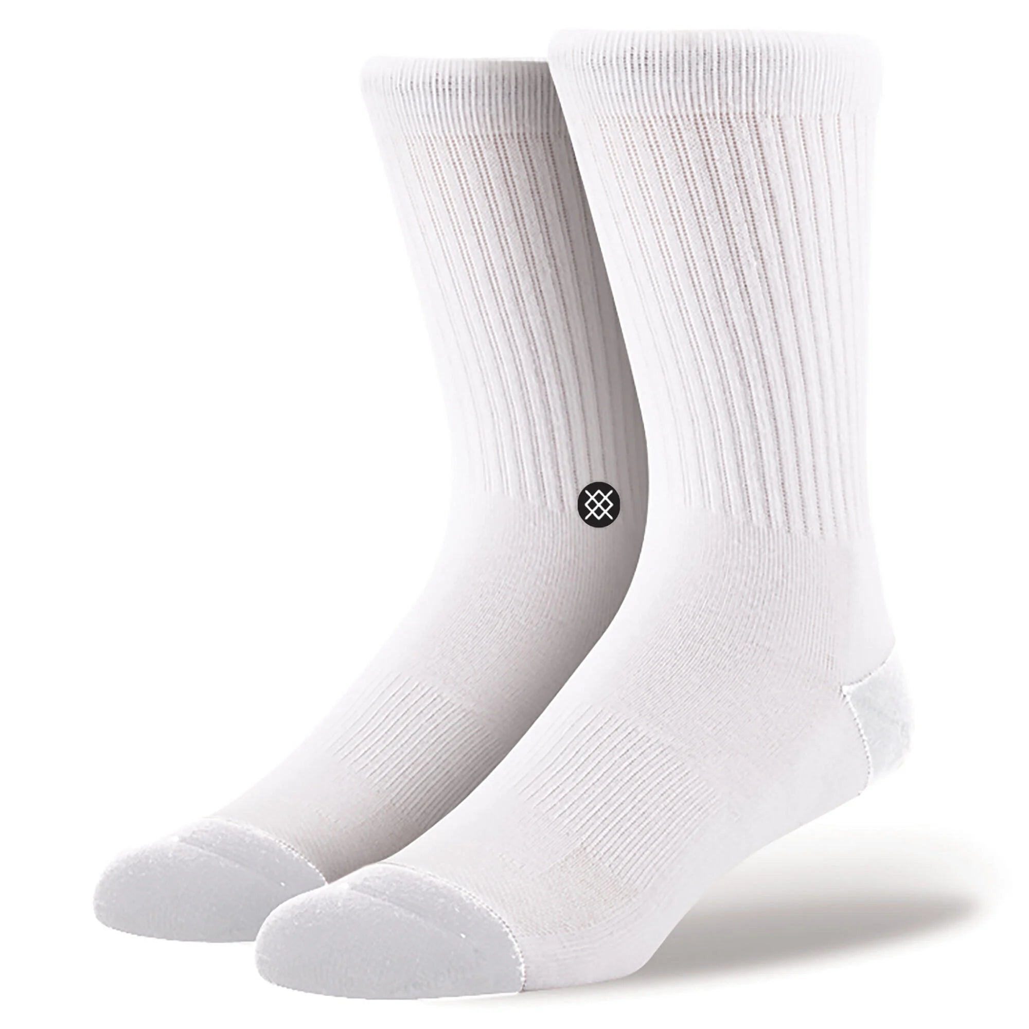 Stance Icon 3-Pack Men's Crew Socks - White