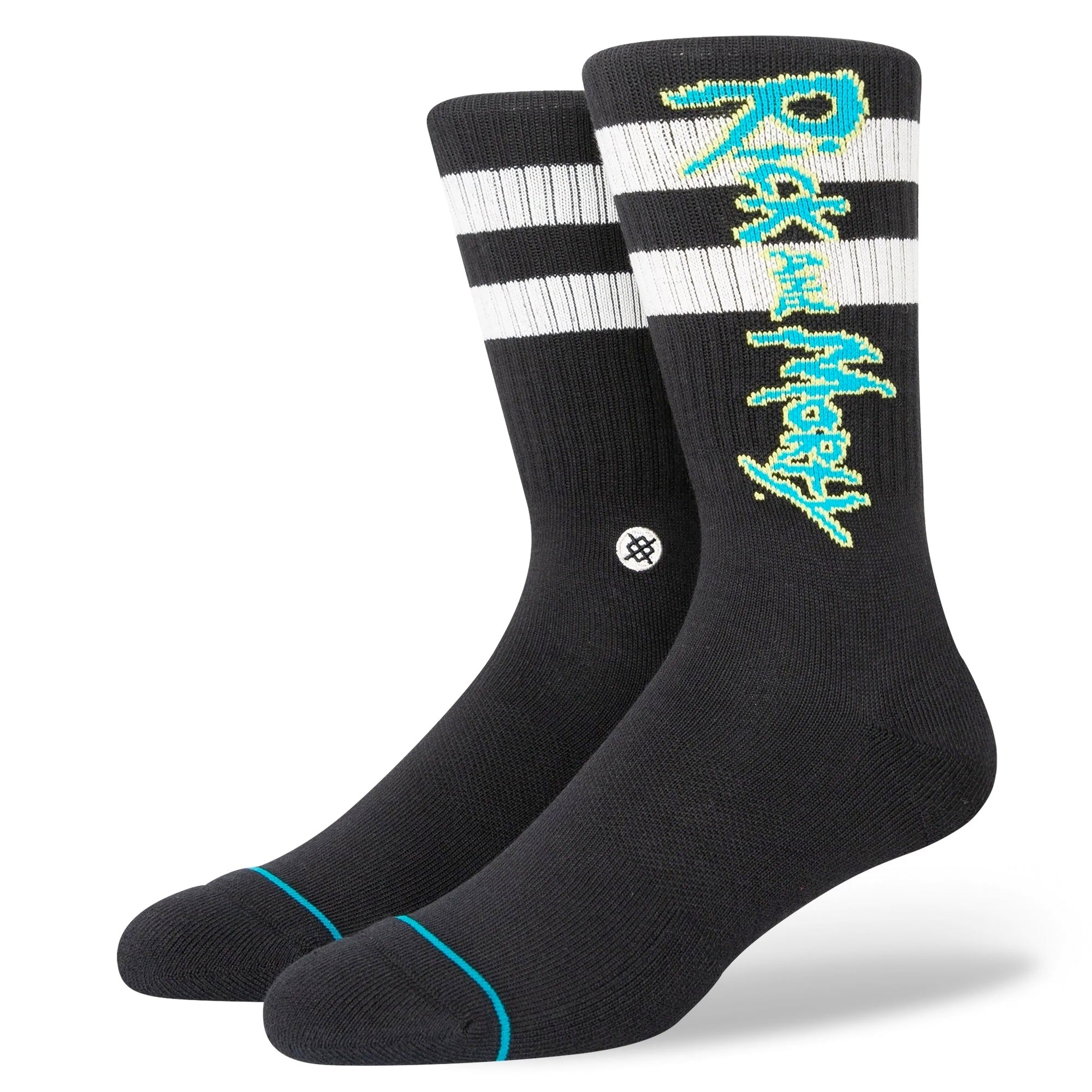 Stance Rick And Morty Socks - Black