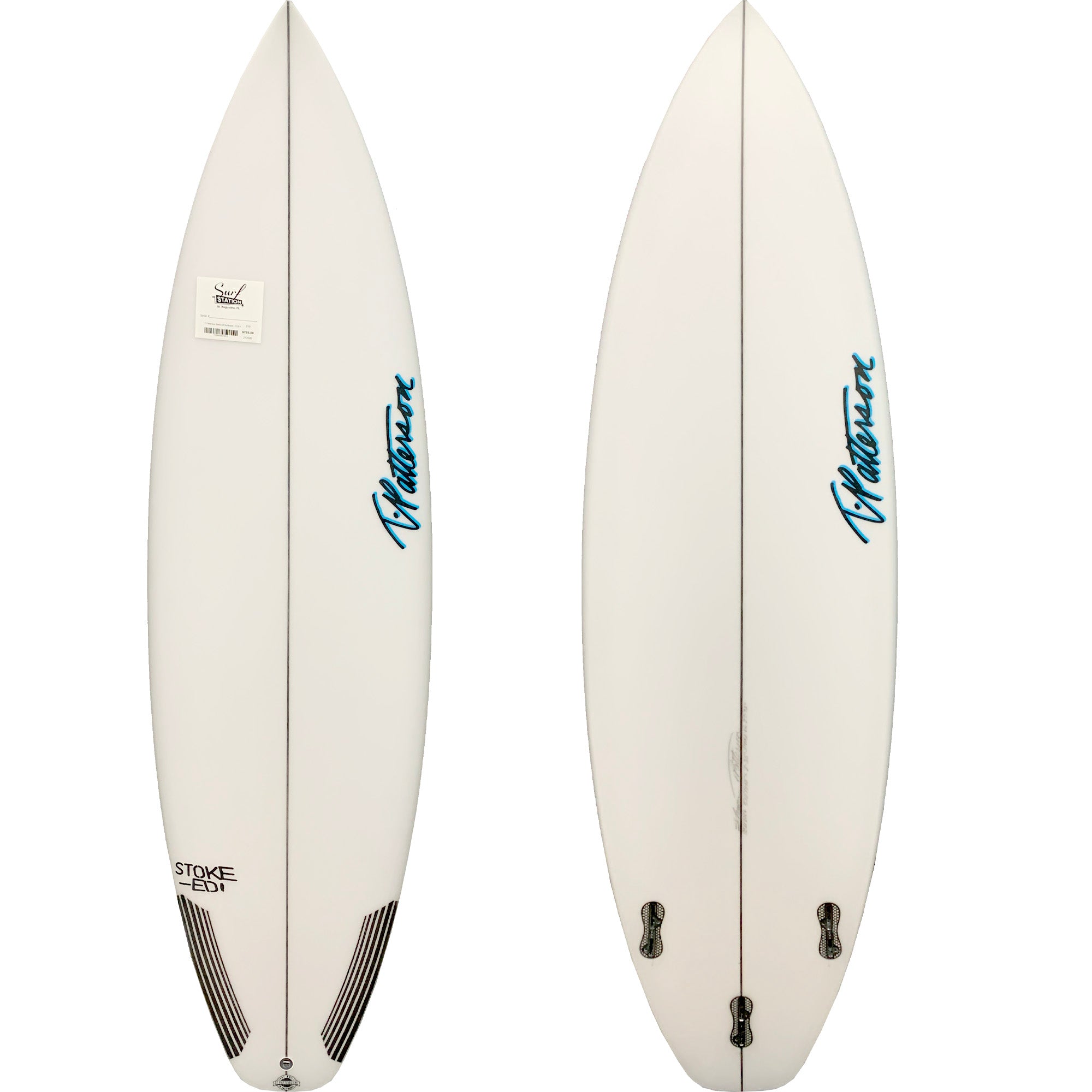 T. Patterson Stoke-ed 5'10 Surfboard - FCS II