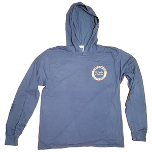 Surf Station East Coast Men's L/S Hooded T-Shirt