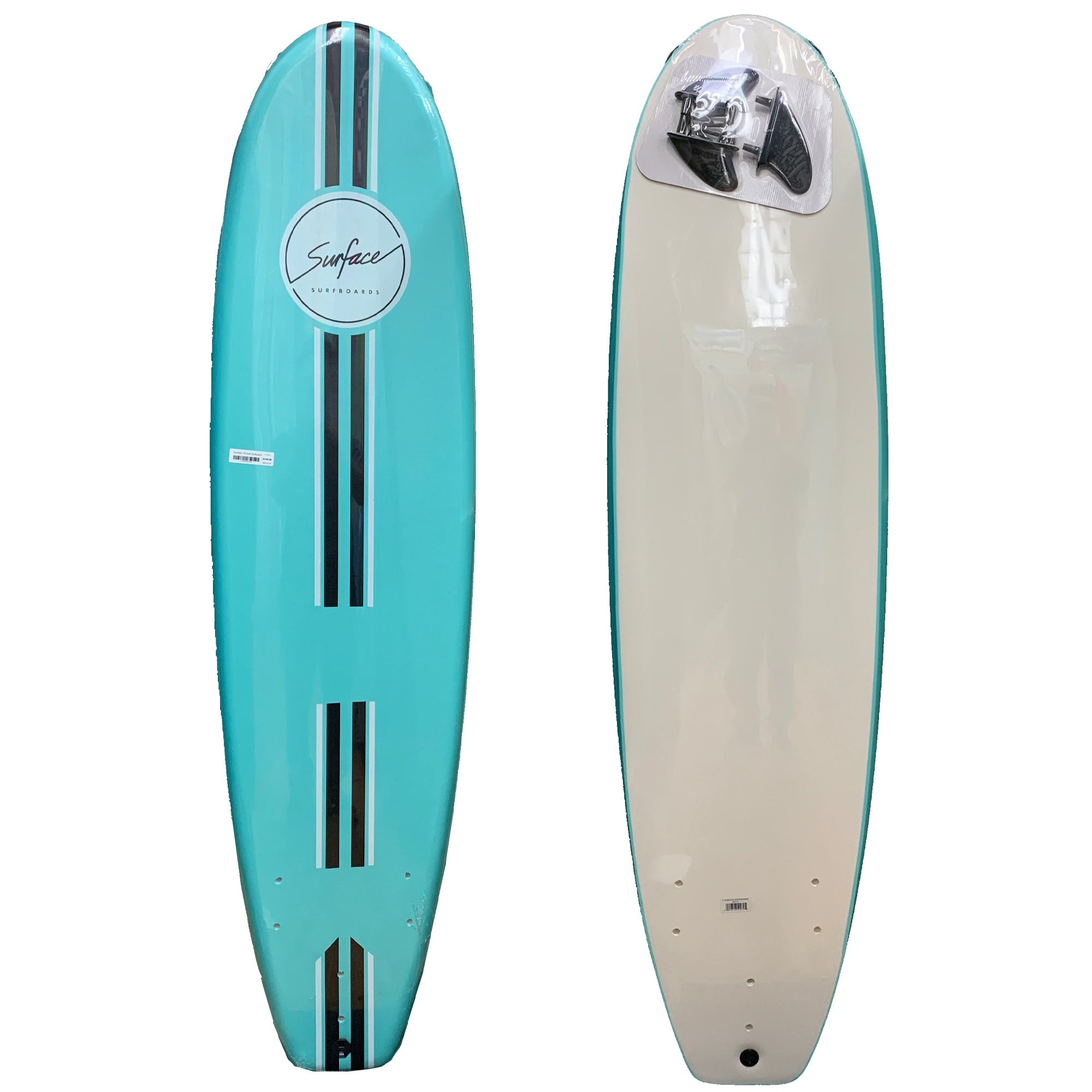 Surface 8'0 Soft Surfboard - Seafoam