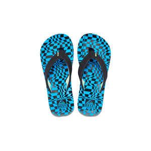 Reef Little Ahi Youth Boy's Sandals - Swell Checkers