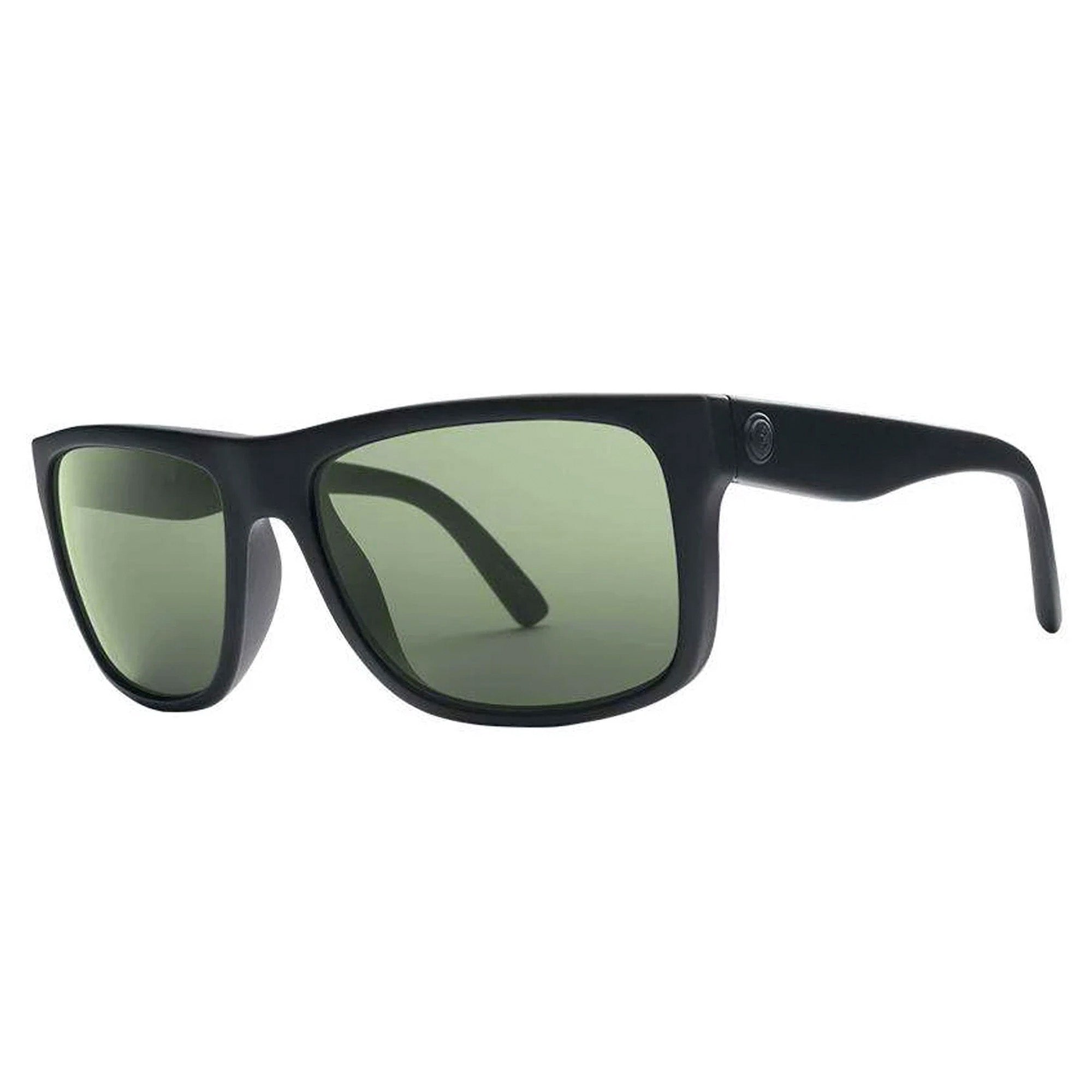 Electric Swingarm Men's Sunglasses - Matte Black/Grey Polarized