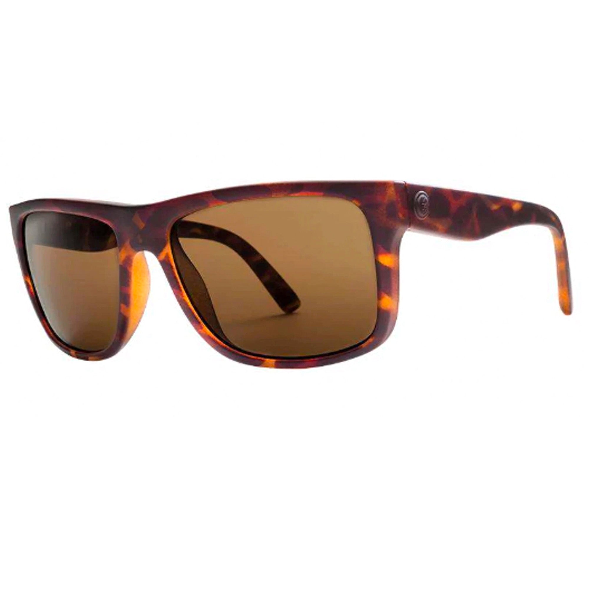 Electric Swingarm Men's Sunglasses - Matte Tortoise/Bronze Polarized