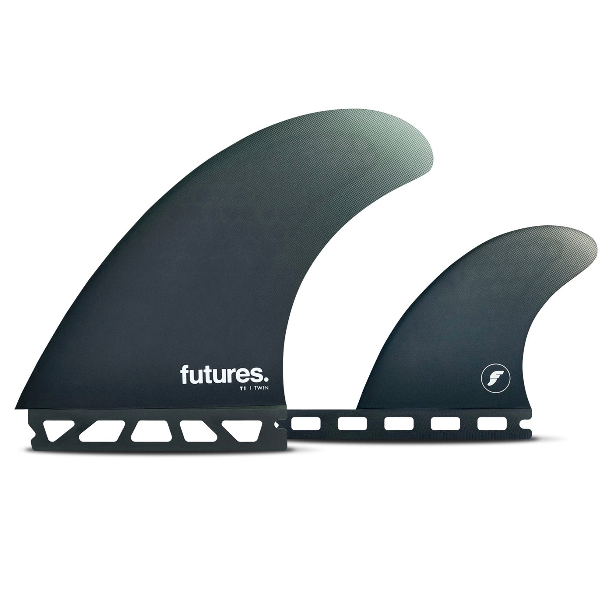 Futures FT1 HC 2+1 Surfboard Fins - Navy