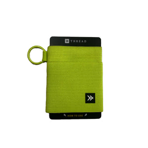 Thread Elastic Wallet - Neon Green